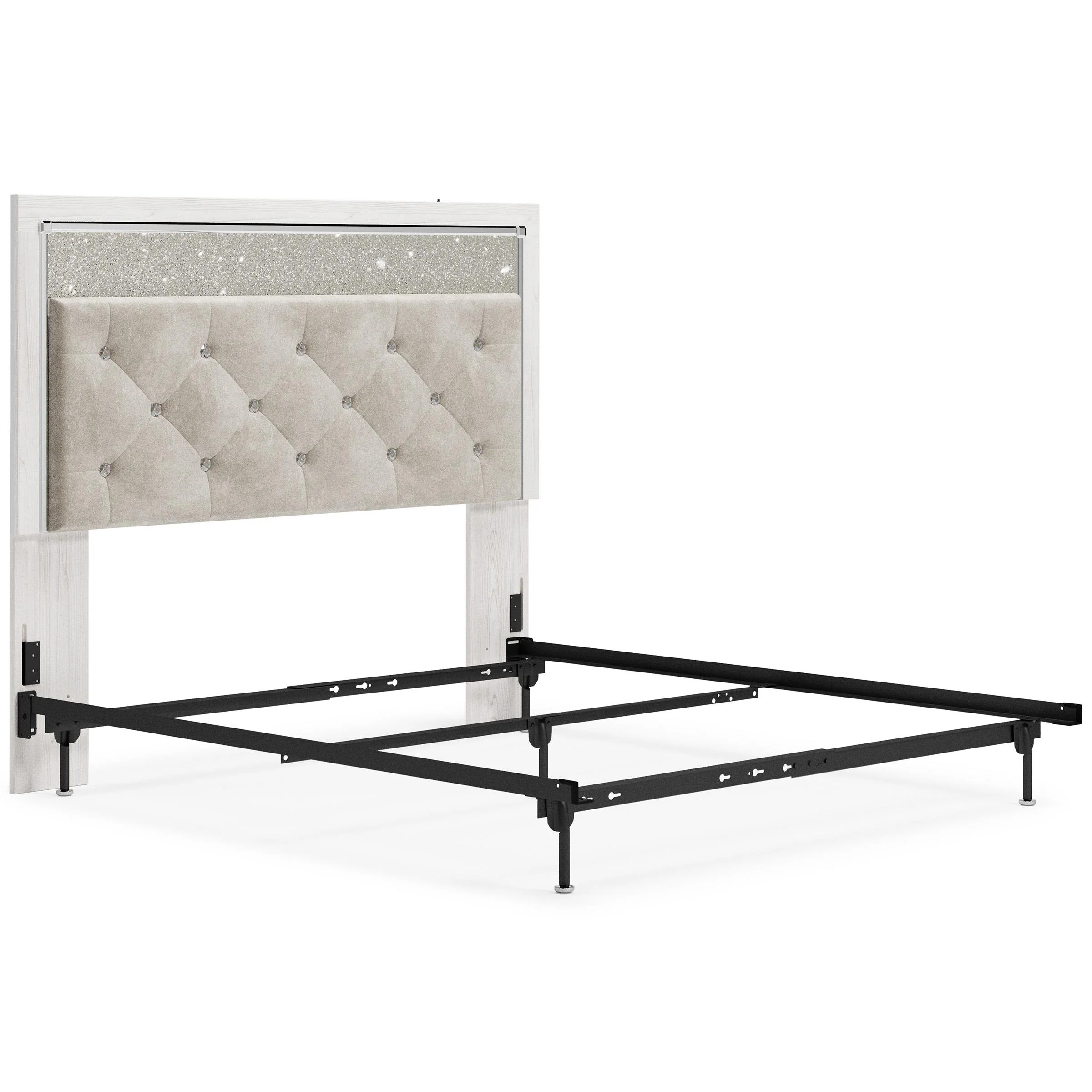 Signature Design by Ashley Altyra B2640-57 Queen Upholstered Panel Headboard - Image 1