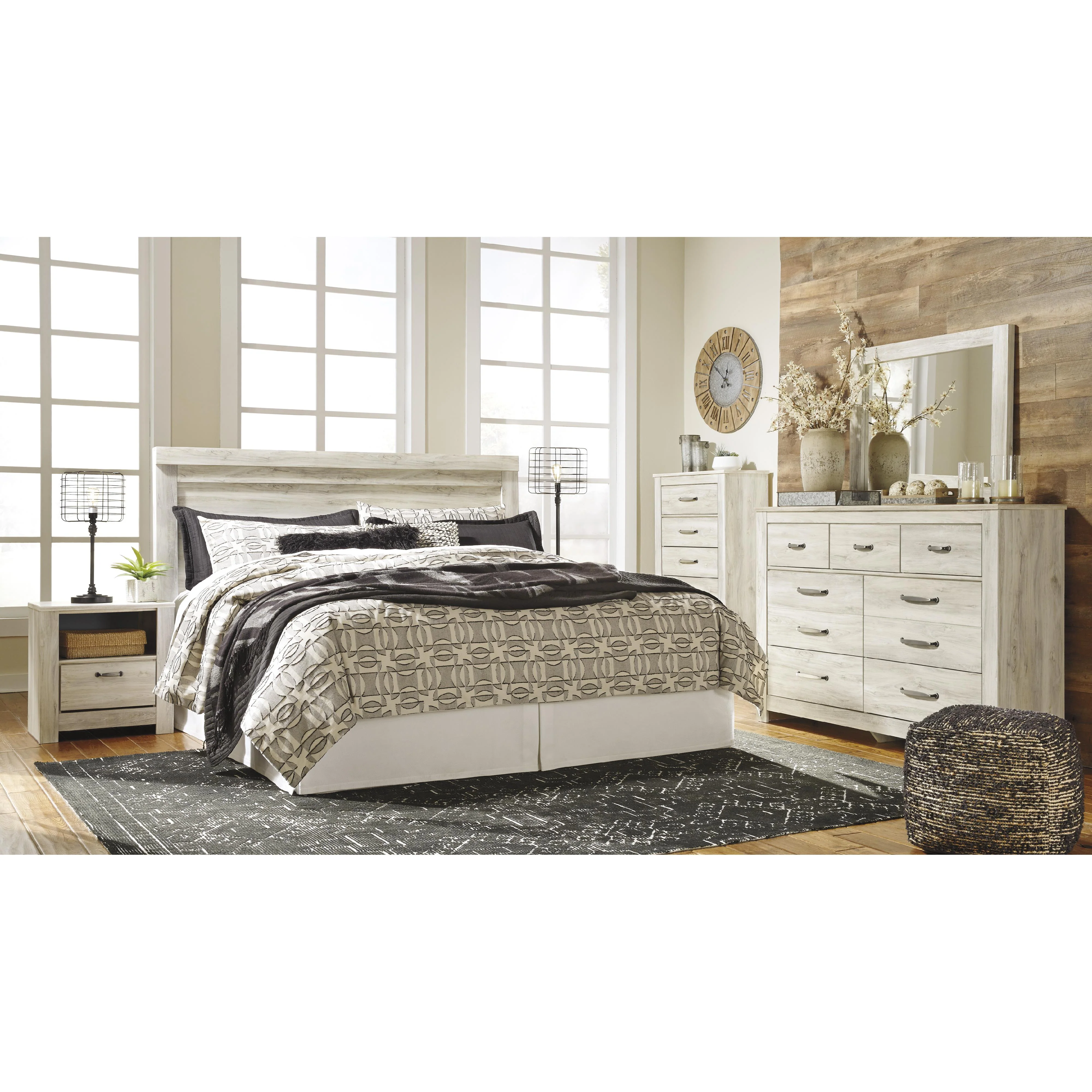 Signature Design by Ashley Bellaby B331-58 King Panel Headboard - Image 3