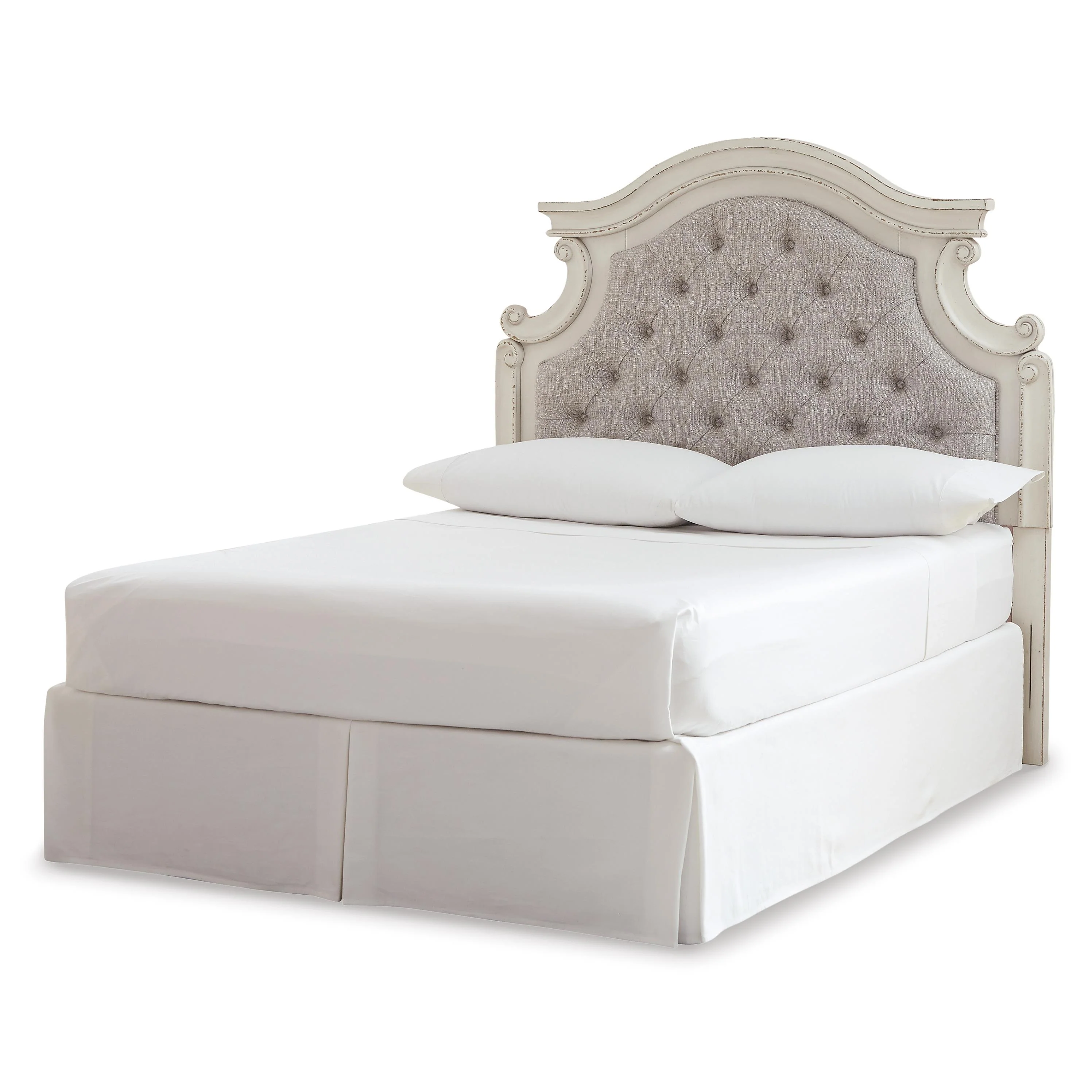 Signature Design by Ashley Realyn B743-87 Full Upholstered Panel Headboard - Image 2