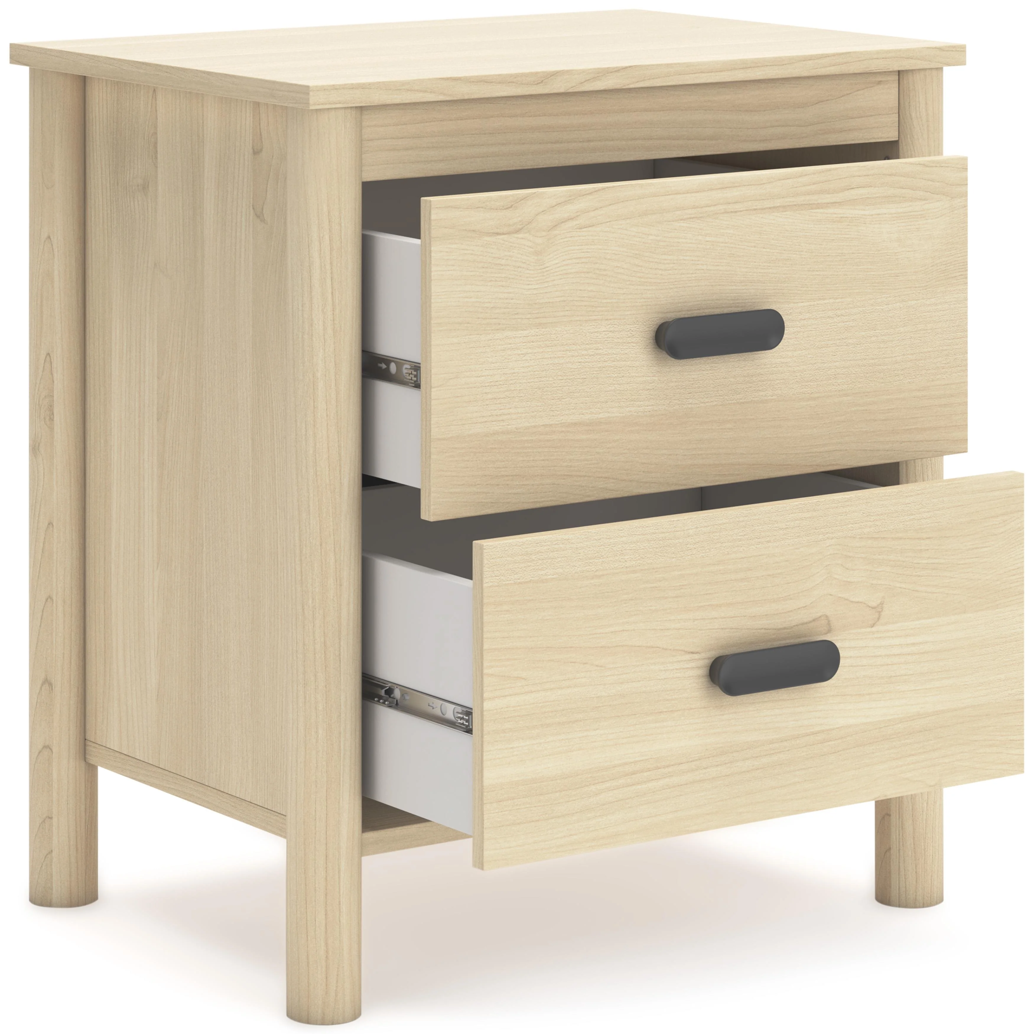 Signature Design by Ashley Cabinella EB2444-292 Two Drawer Night Stand - Image 2
