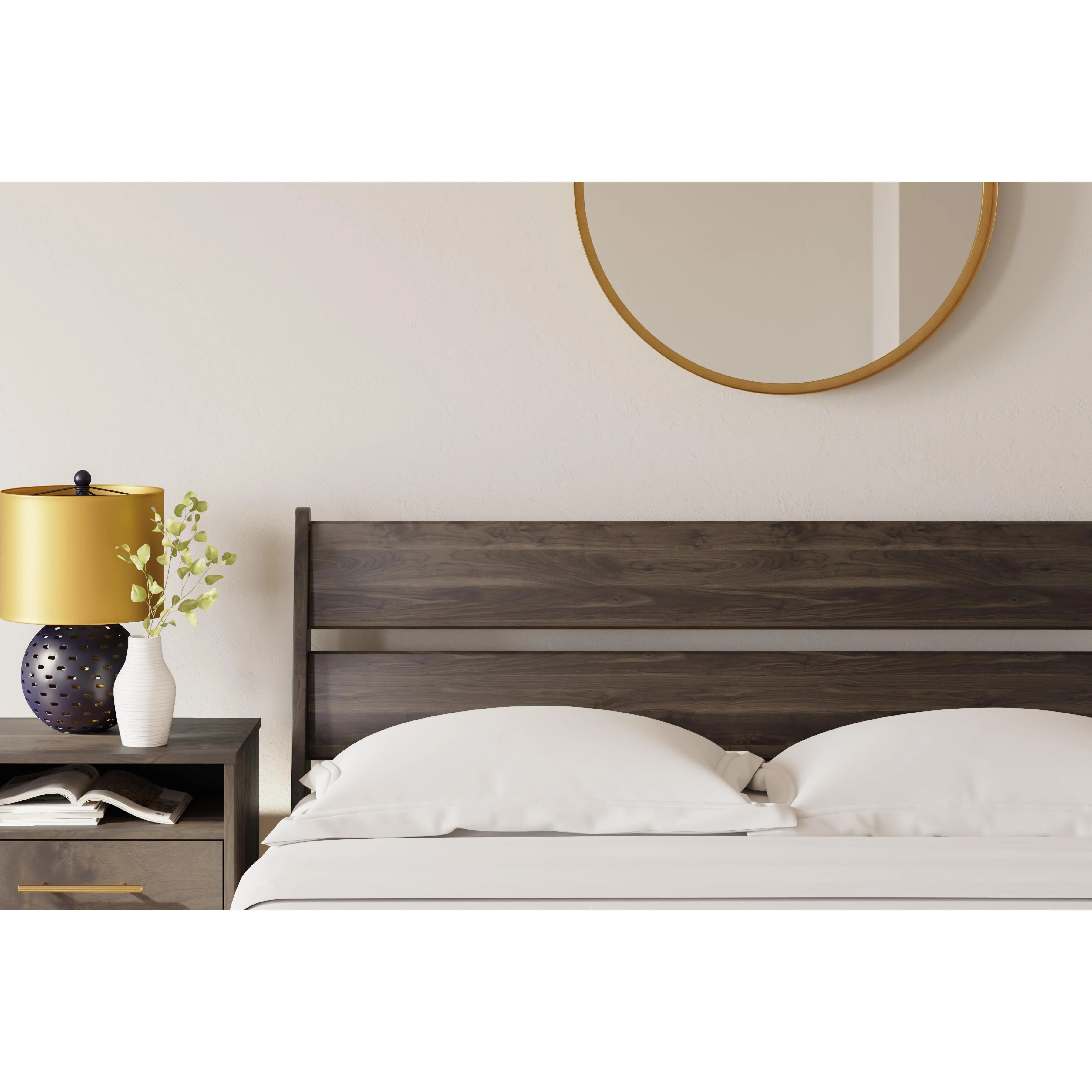 Signature Design by Ashley Calverson EB3660-157 Queen Panel Headboard - Image 3