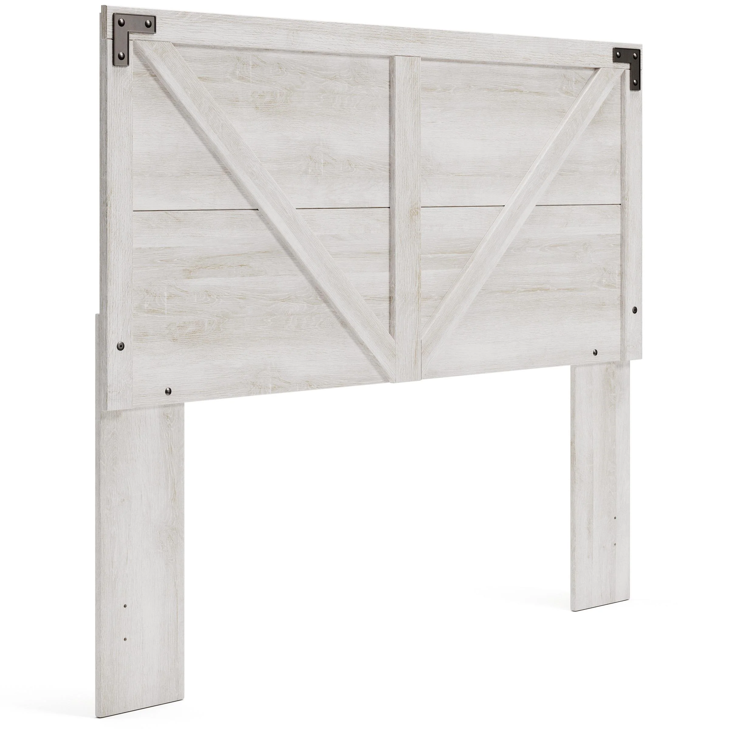 Signature Design by Ashley Shawburn EB4121-157 Queen Crossbuck Panel Headboard - Image 1