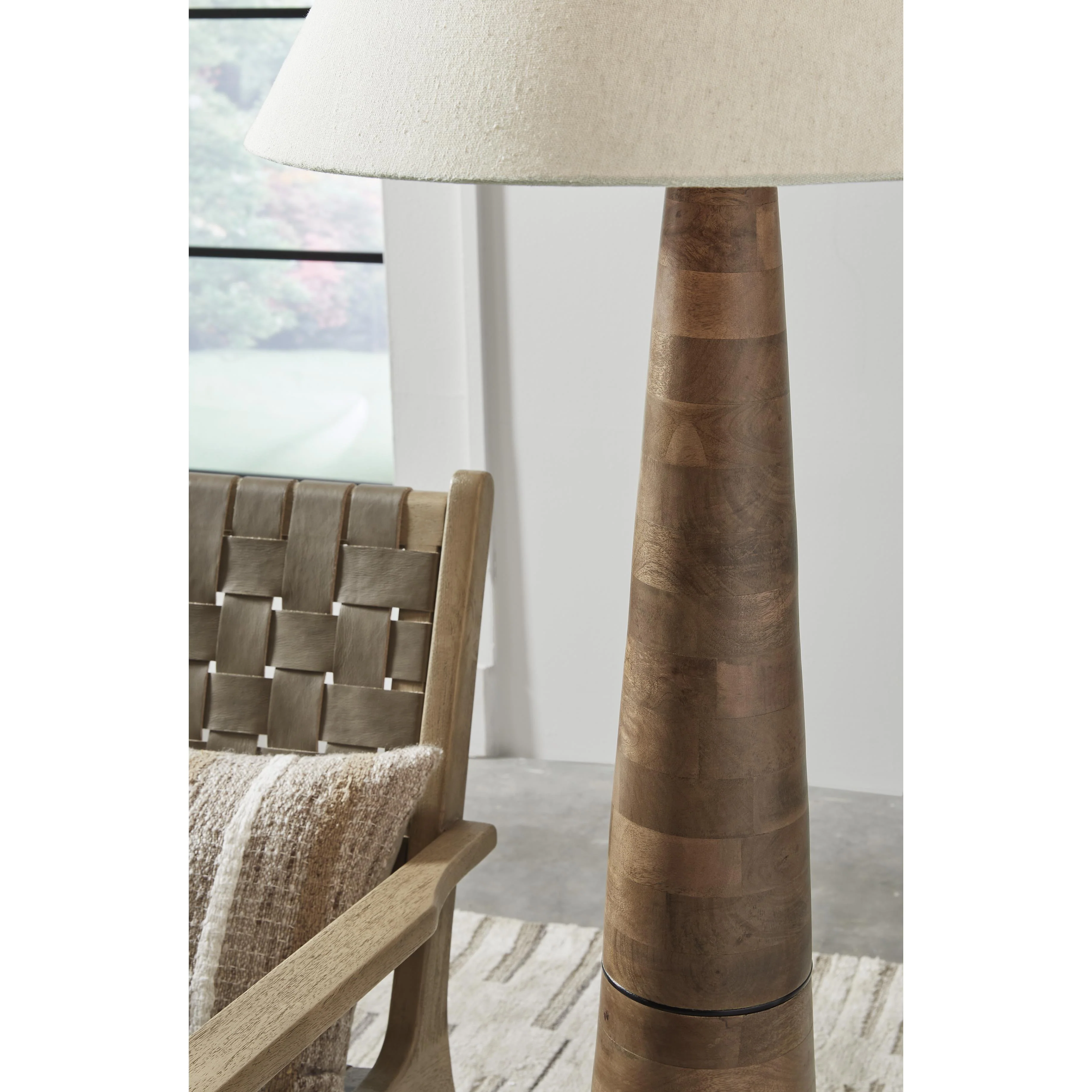 Signature Design by Ashley Danset L329101 Wood Floor Lamp - Image 3