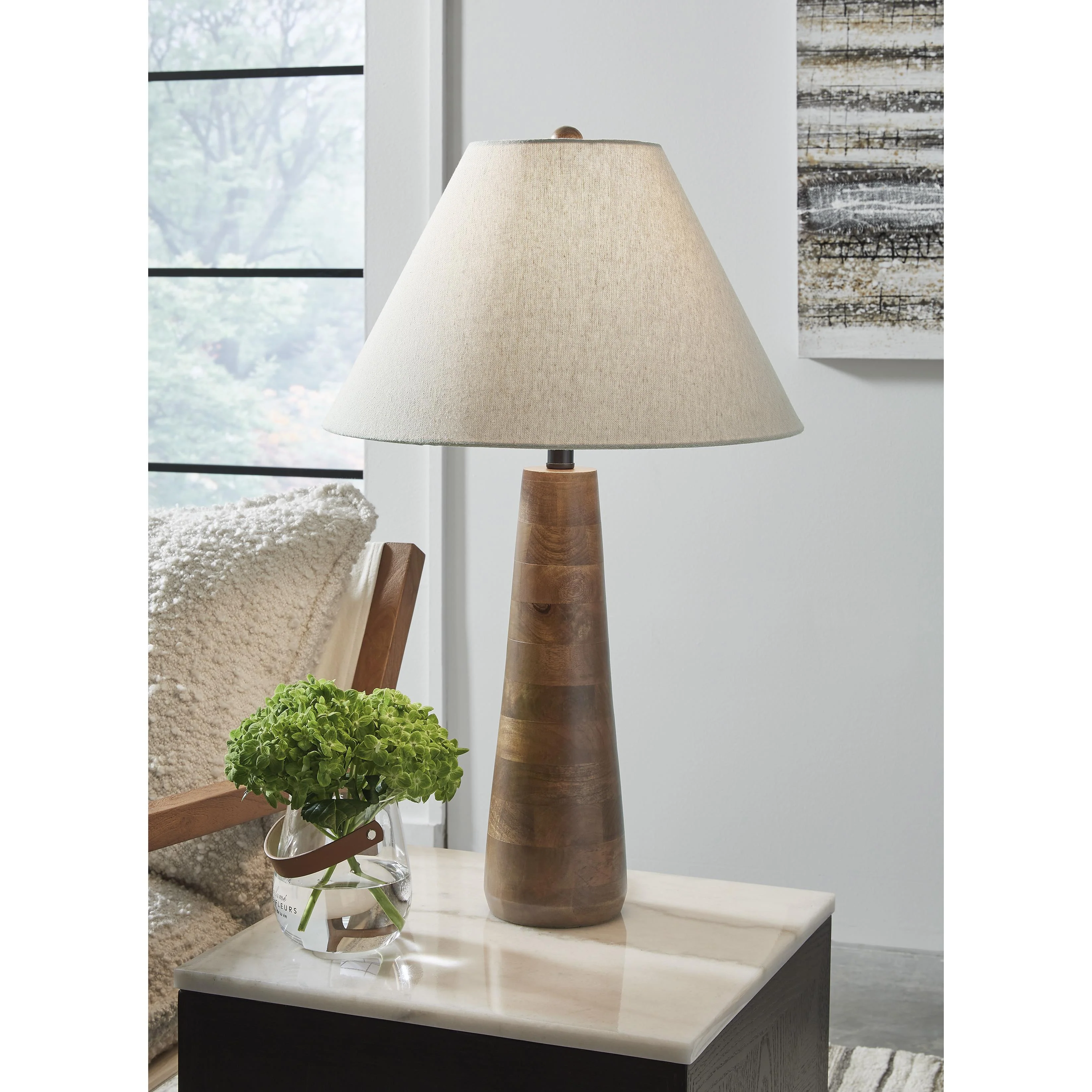 Signature Design by Ashley Danset L329104 Wood Table Lamp - Image 2