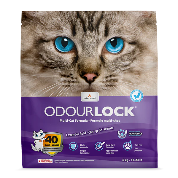 Intersand America 13lb Odorlock Cat Litter Lavender - Image 1