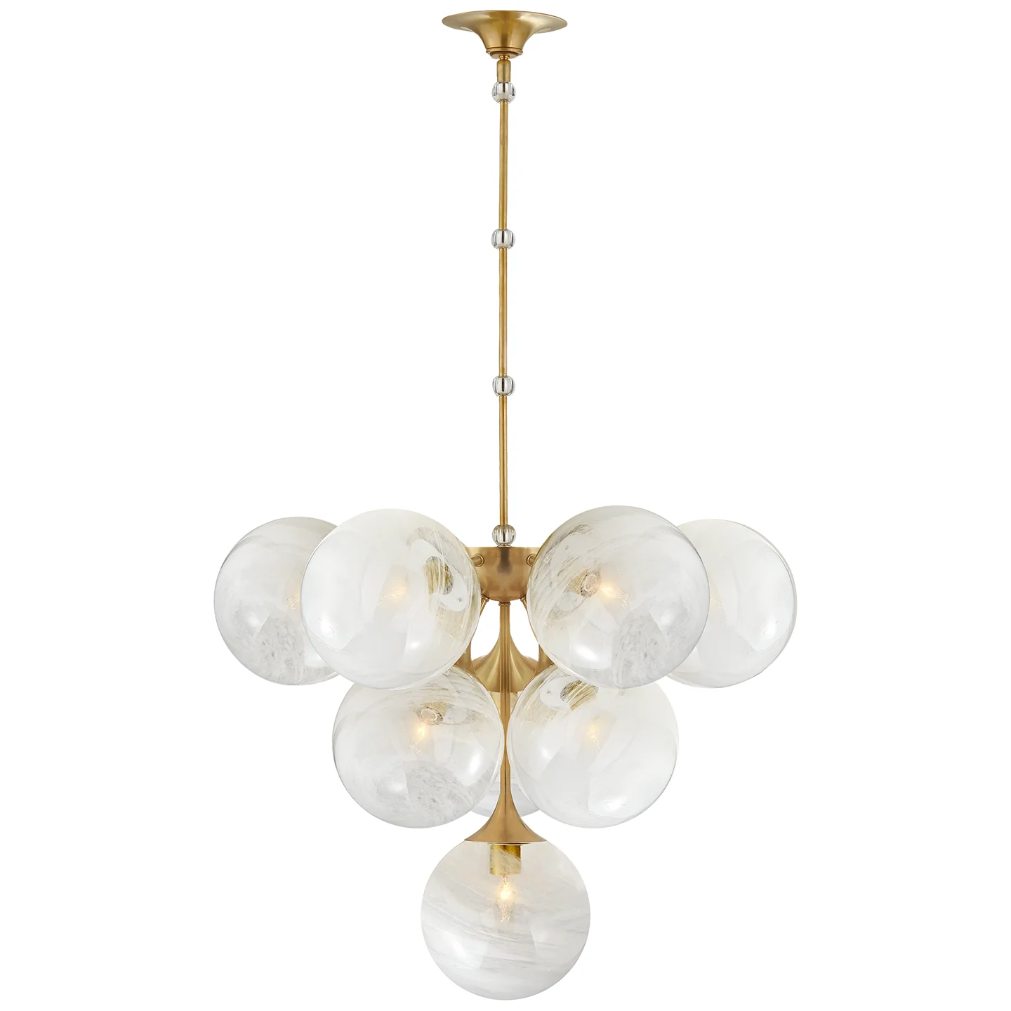 Cristol Ten Light Chandelier - Image 1