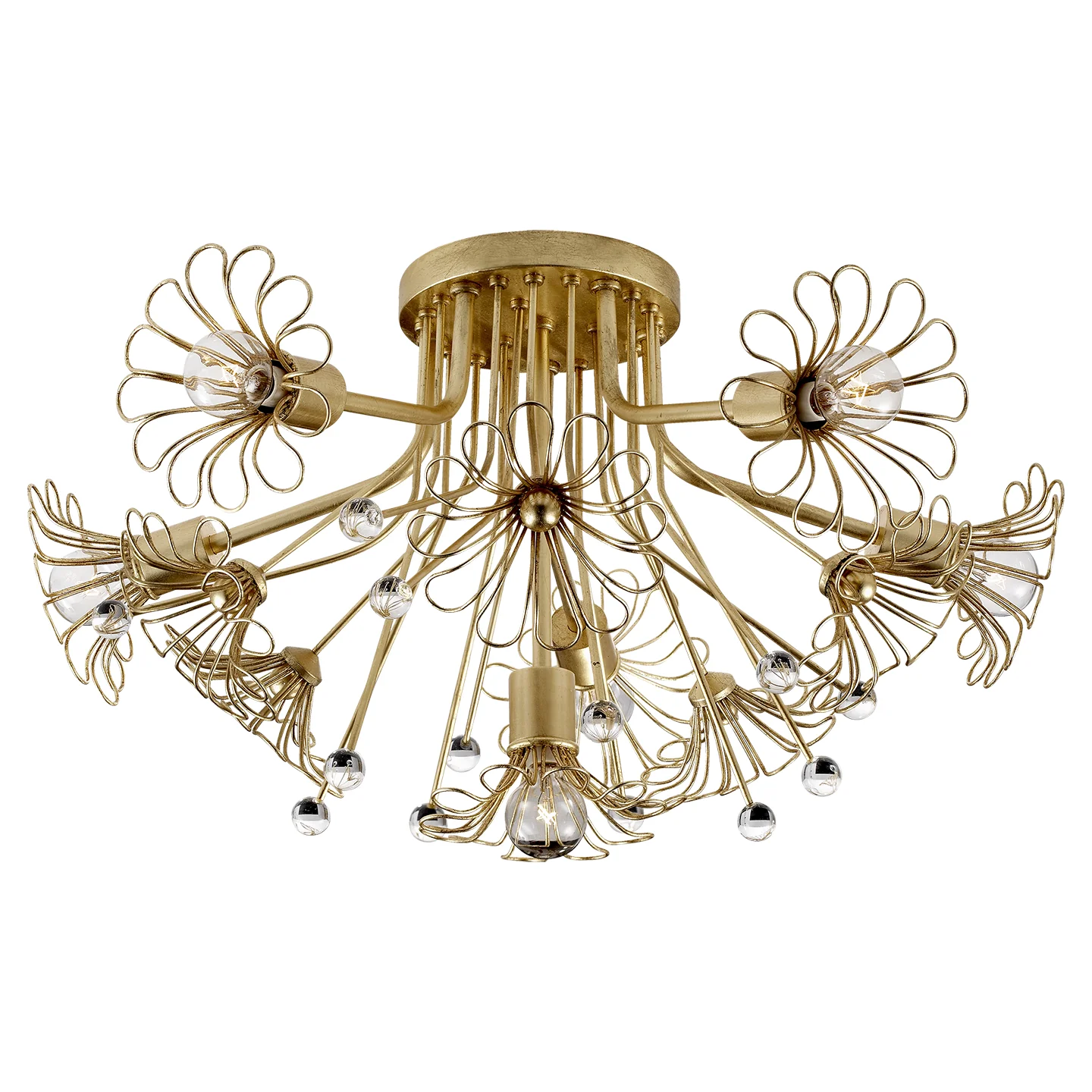 Keaton Six Light Flush Mount - Image 1