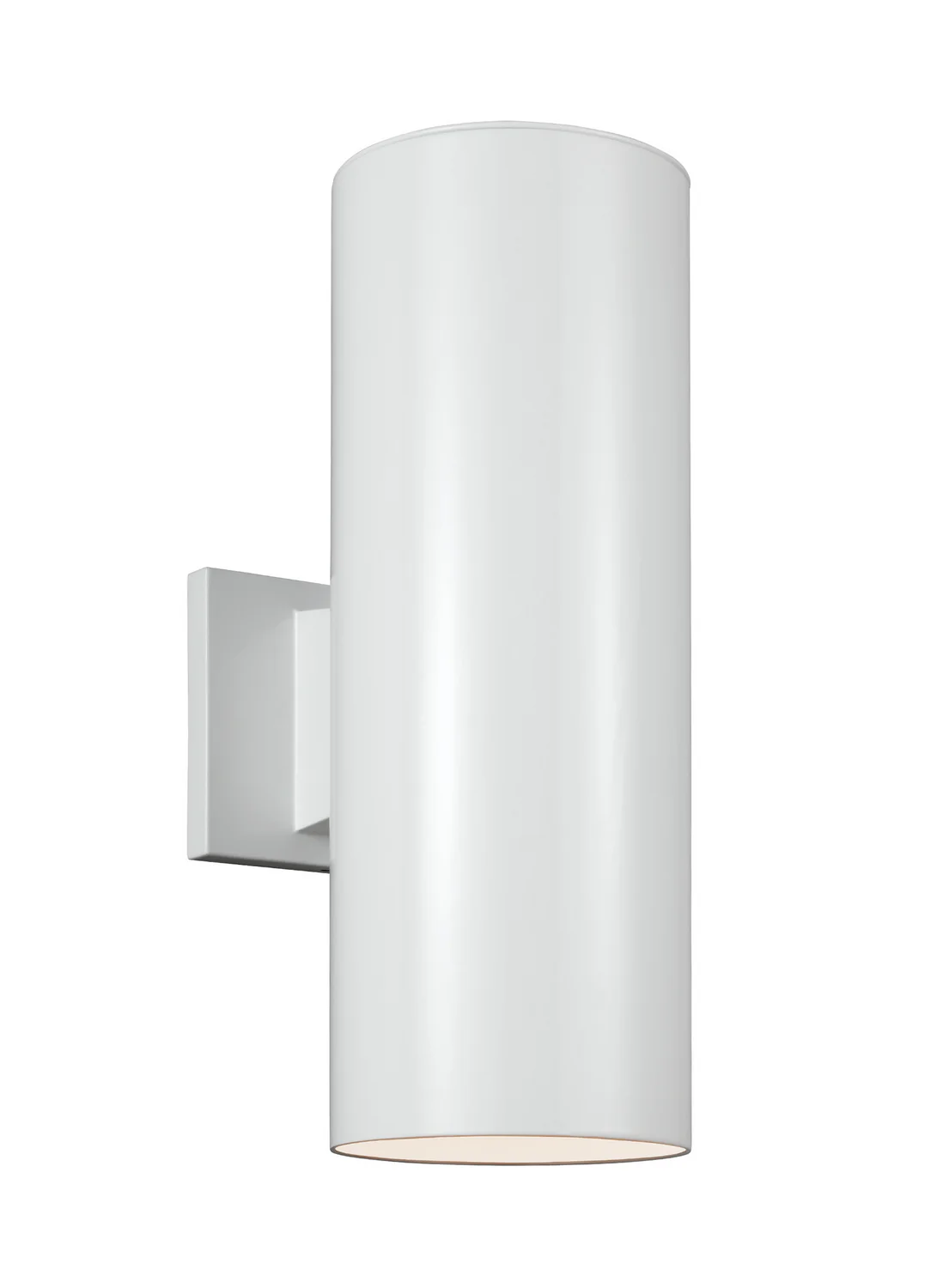 Outdoor Cylinders Two Light Outdoor Wall Lantern - Image 2