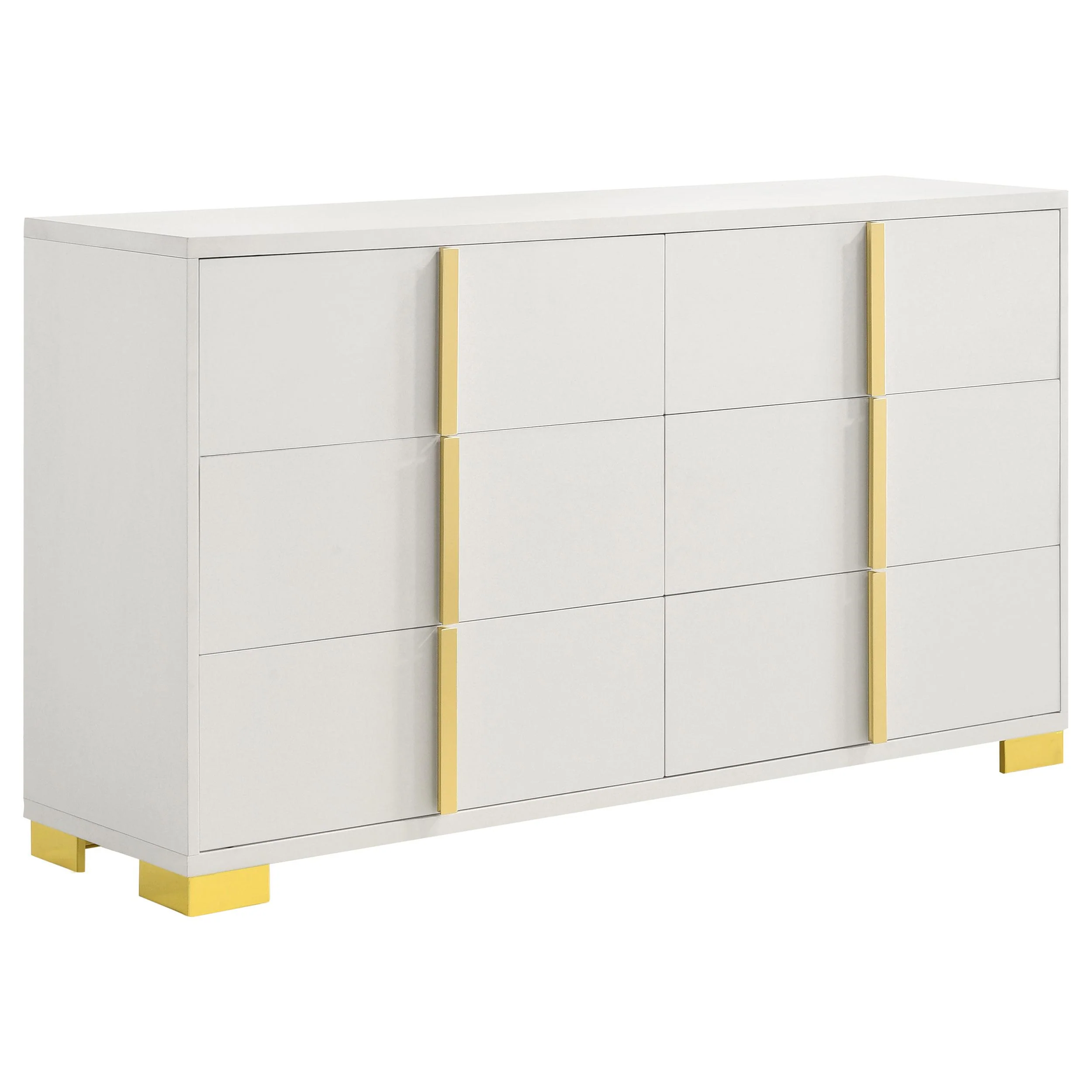 Coaster Furniture Marceline 222933 6-Drawer Dresser - White - Image 1