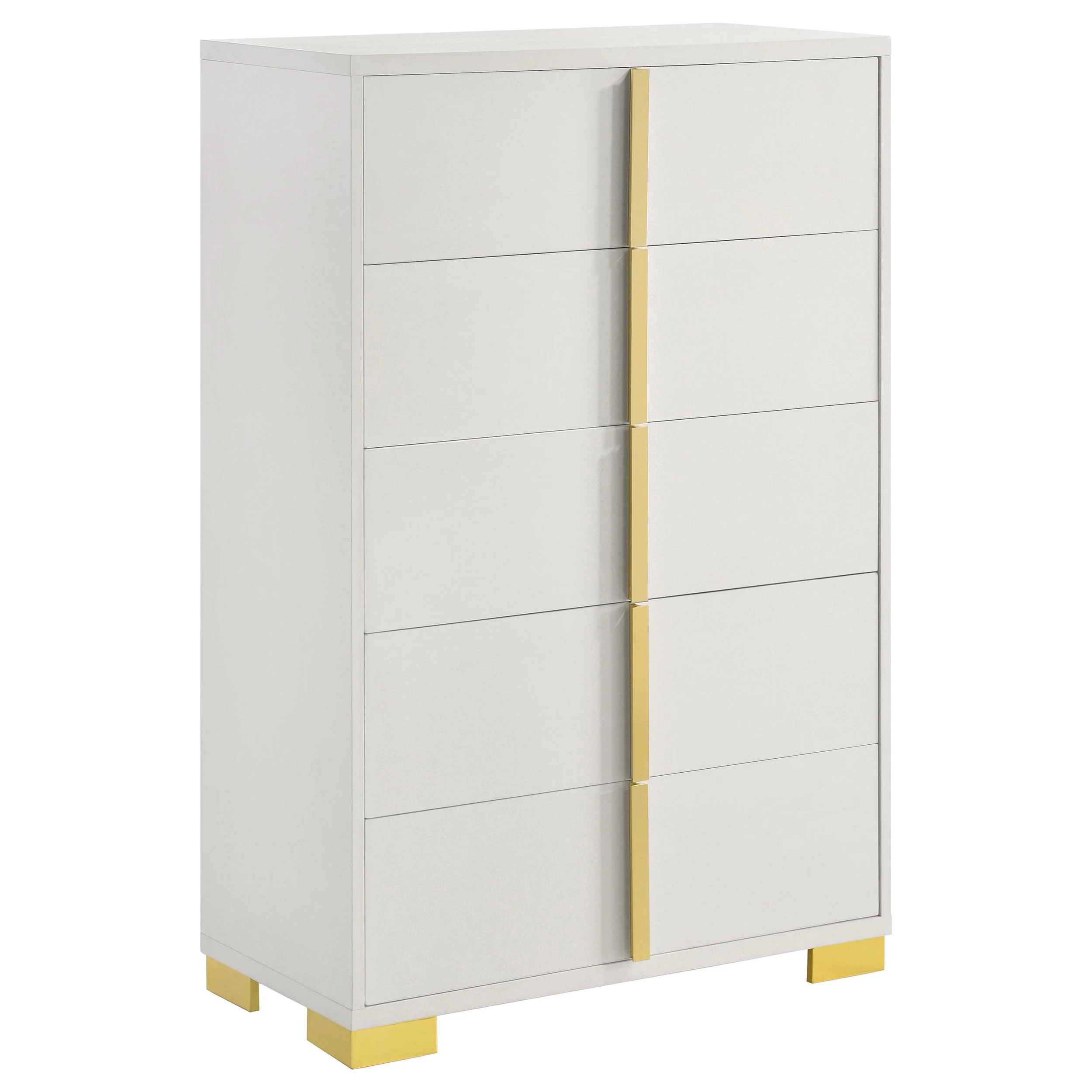 Coaster Furniture Marceline 222935 5-Drawer Bedroom Chest – White