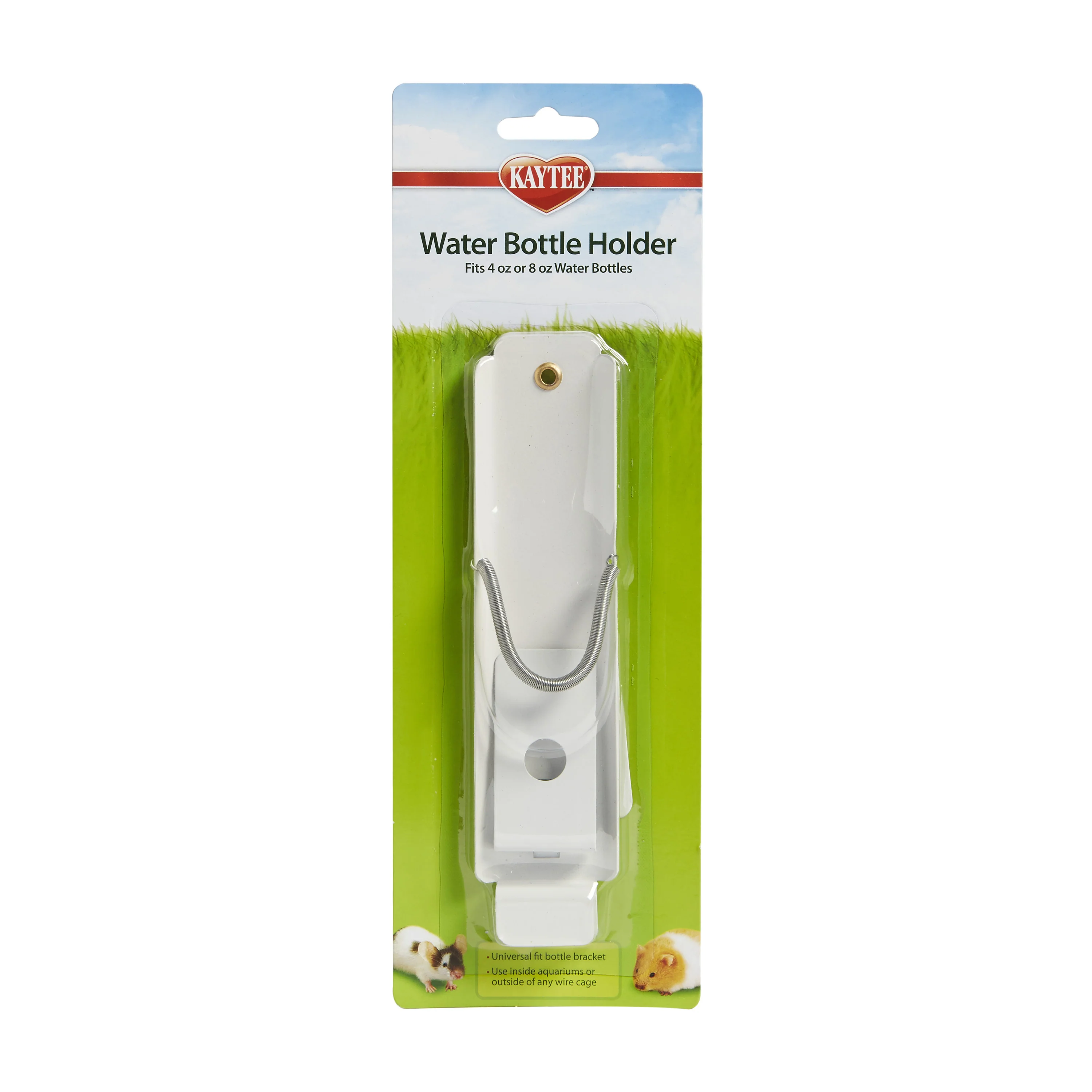 Kaytee Water 4-8oz Bottle Holder white - Image 1