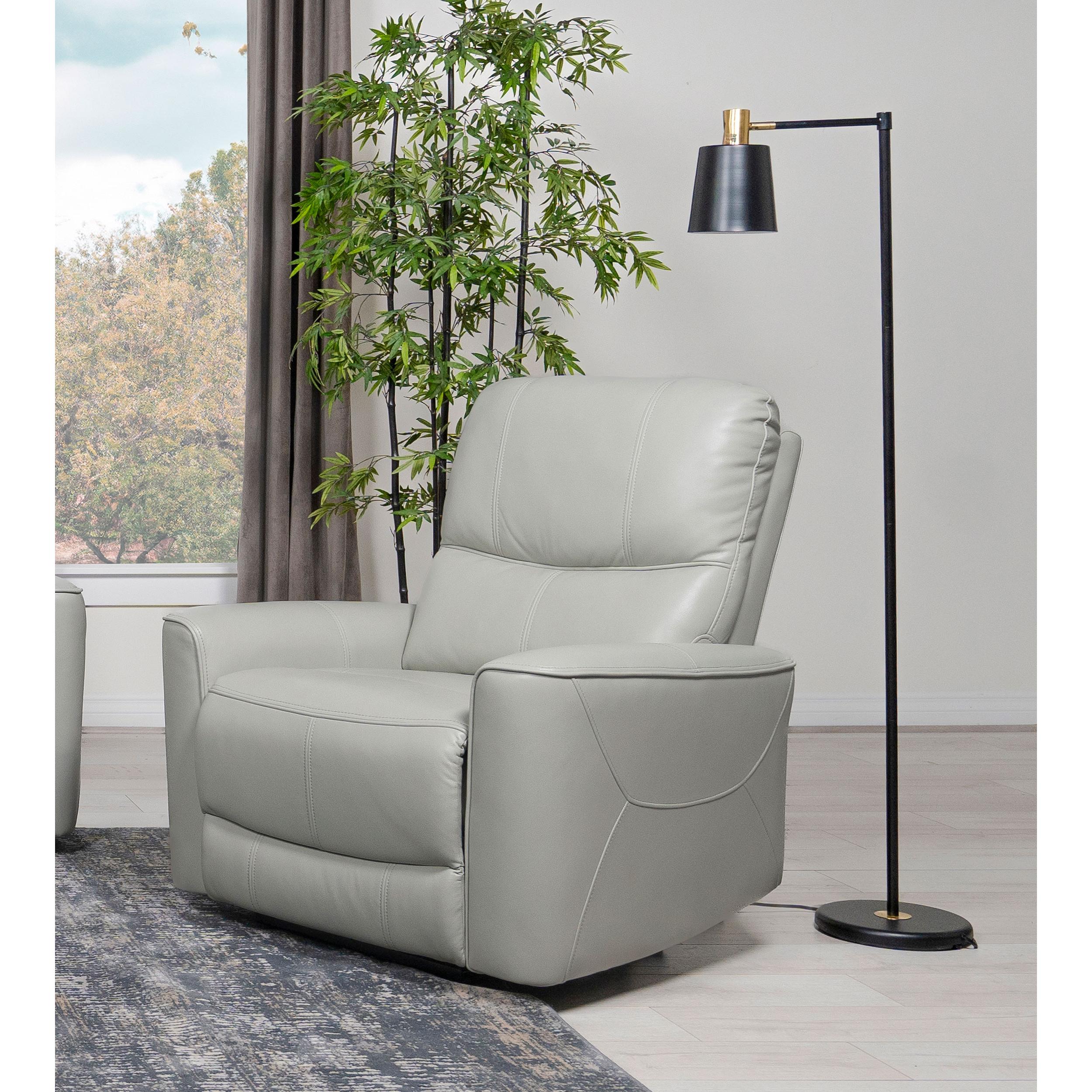Coaster Furniture Greenfield 610263P Upholstered Power Recliner Chair - Dove Grey - Image 2