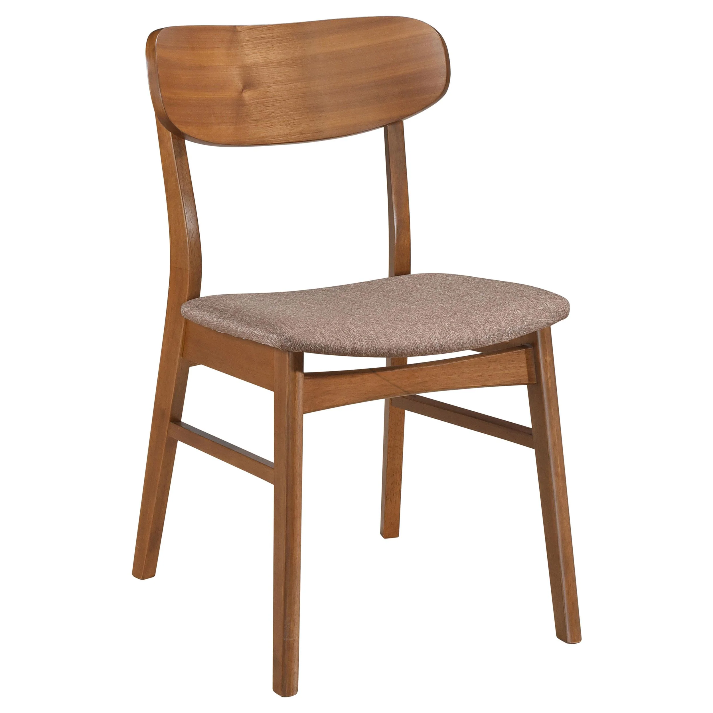 Coaster Furniture Dortch 108462 Dining Side Chair - Walnut and Brown - Image 1