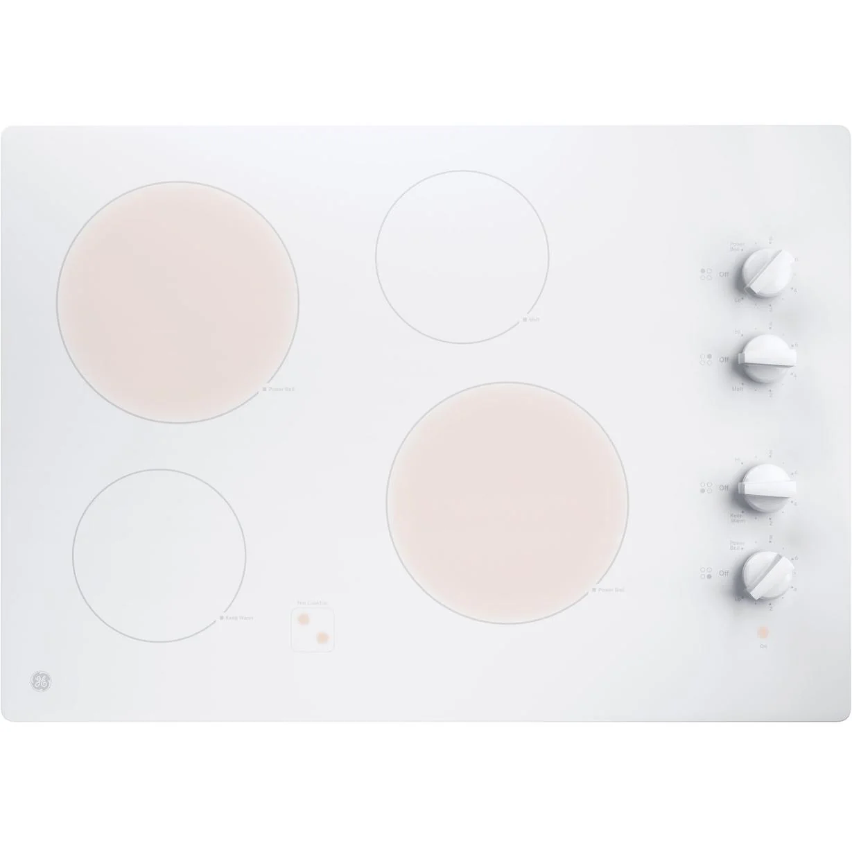 GE 30-inch Built-in Electric Cooktop JP3030TWWW - Image 2