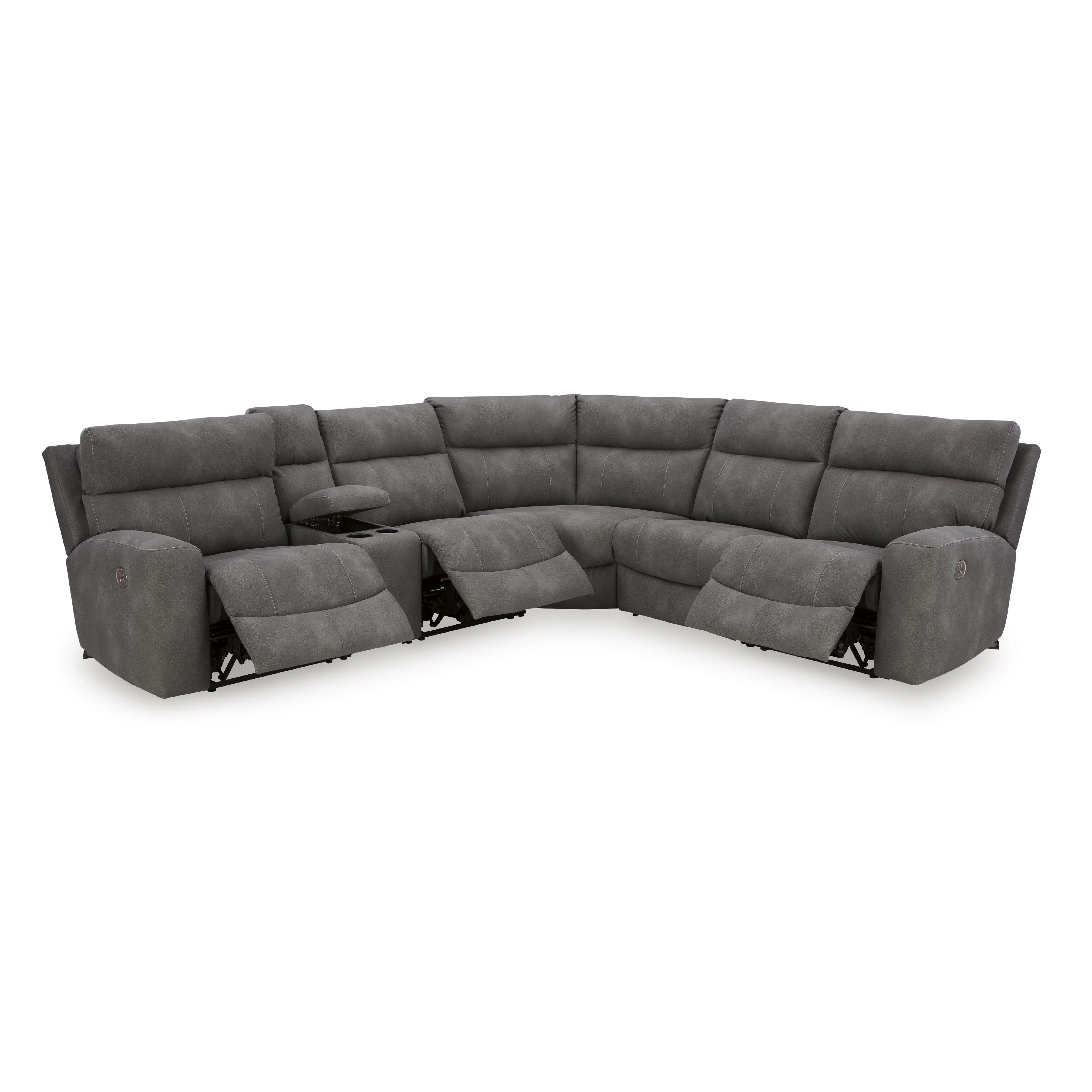Signature Design by Ashley Next-Gen DuraPella 61003S7 6 pc Power Reclining Sectional - Image 2