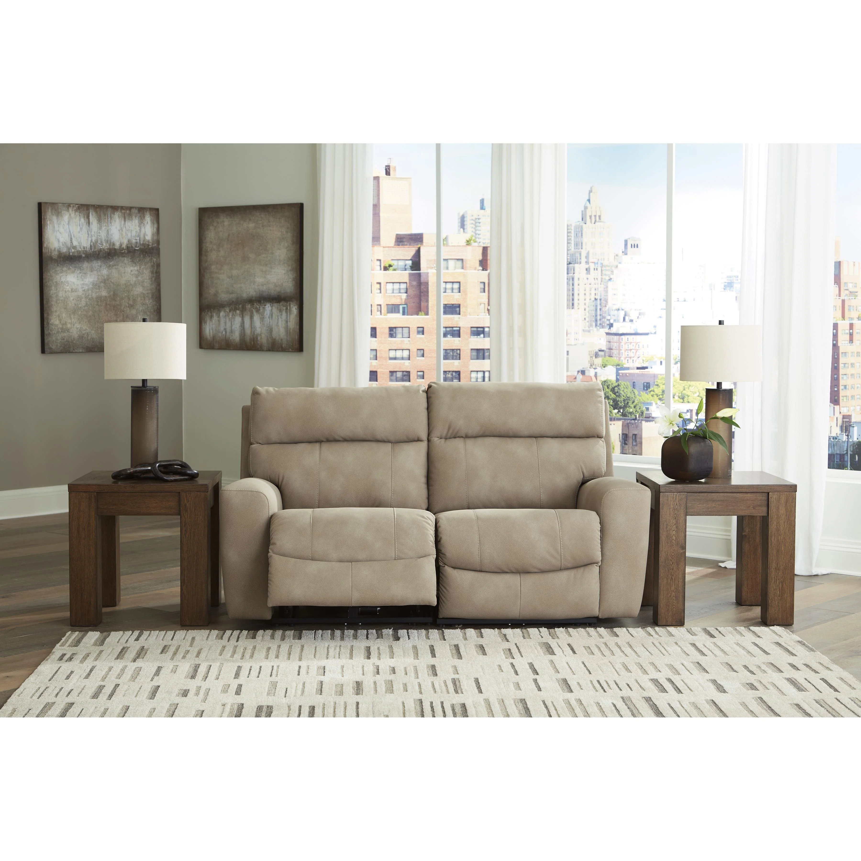 Signature Design by Ashley Next-Gen DuraPella 61004S1 2 pc Power Reclining Sectional Loveseat - Image 3