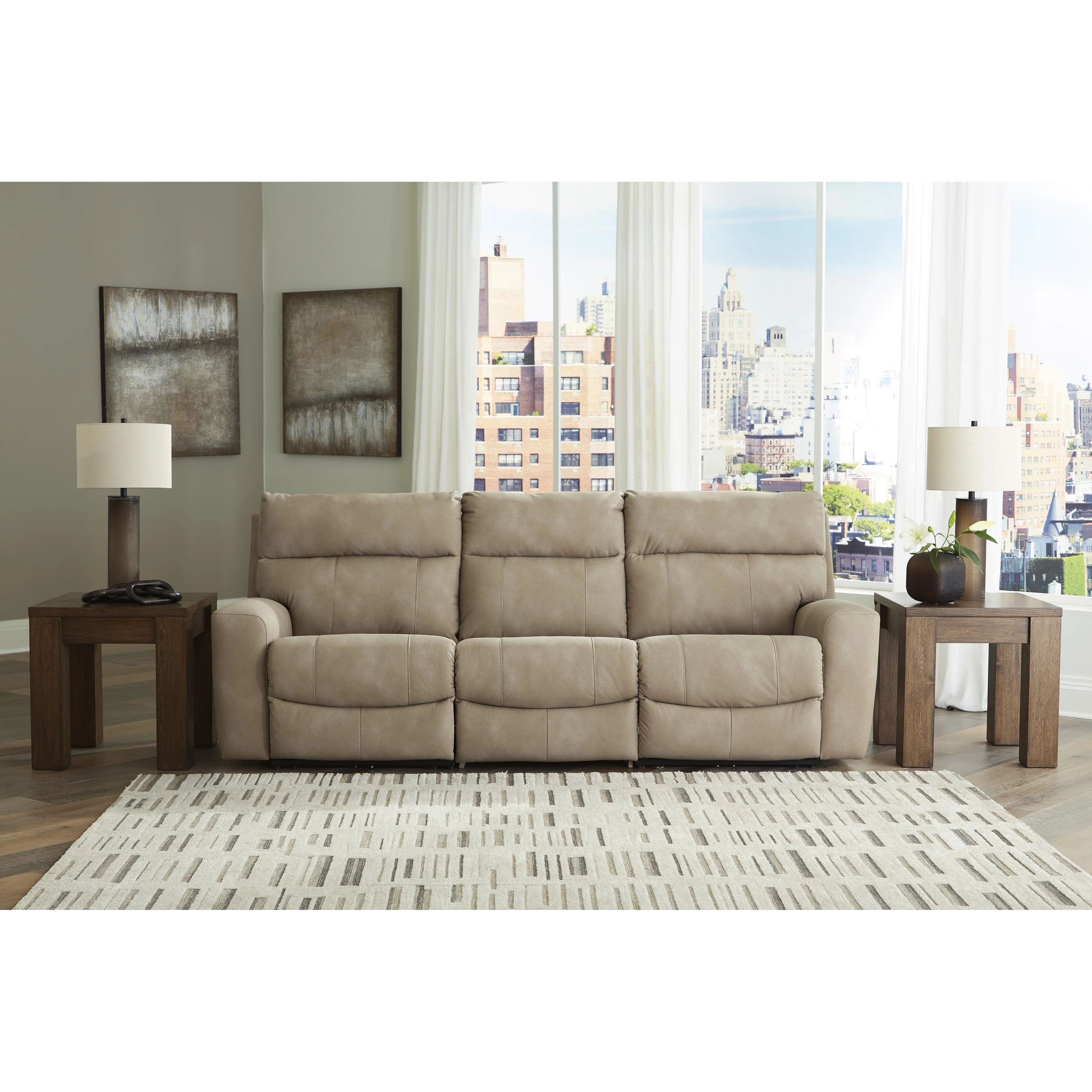 Signature Design by Ashley Next-Gen DuraPella 61004S2 3 pc Power Reclining Sectional Sofa - Image 2