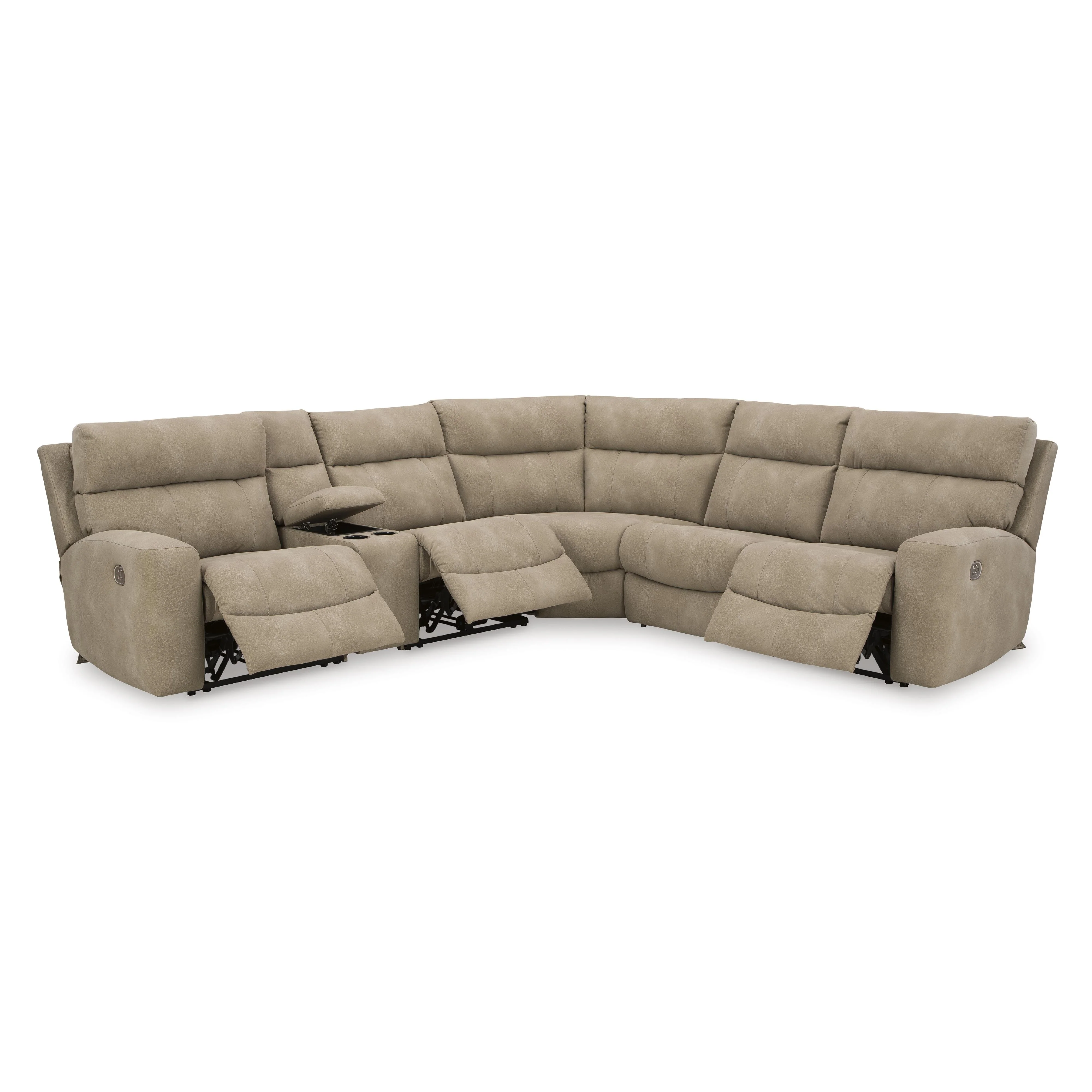 Signature Design by Ashley Next-Gen DuraPella 61004S7 6 pc Power Reclining Sectional - Image 2