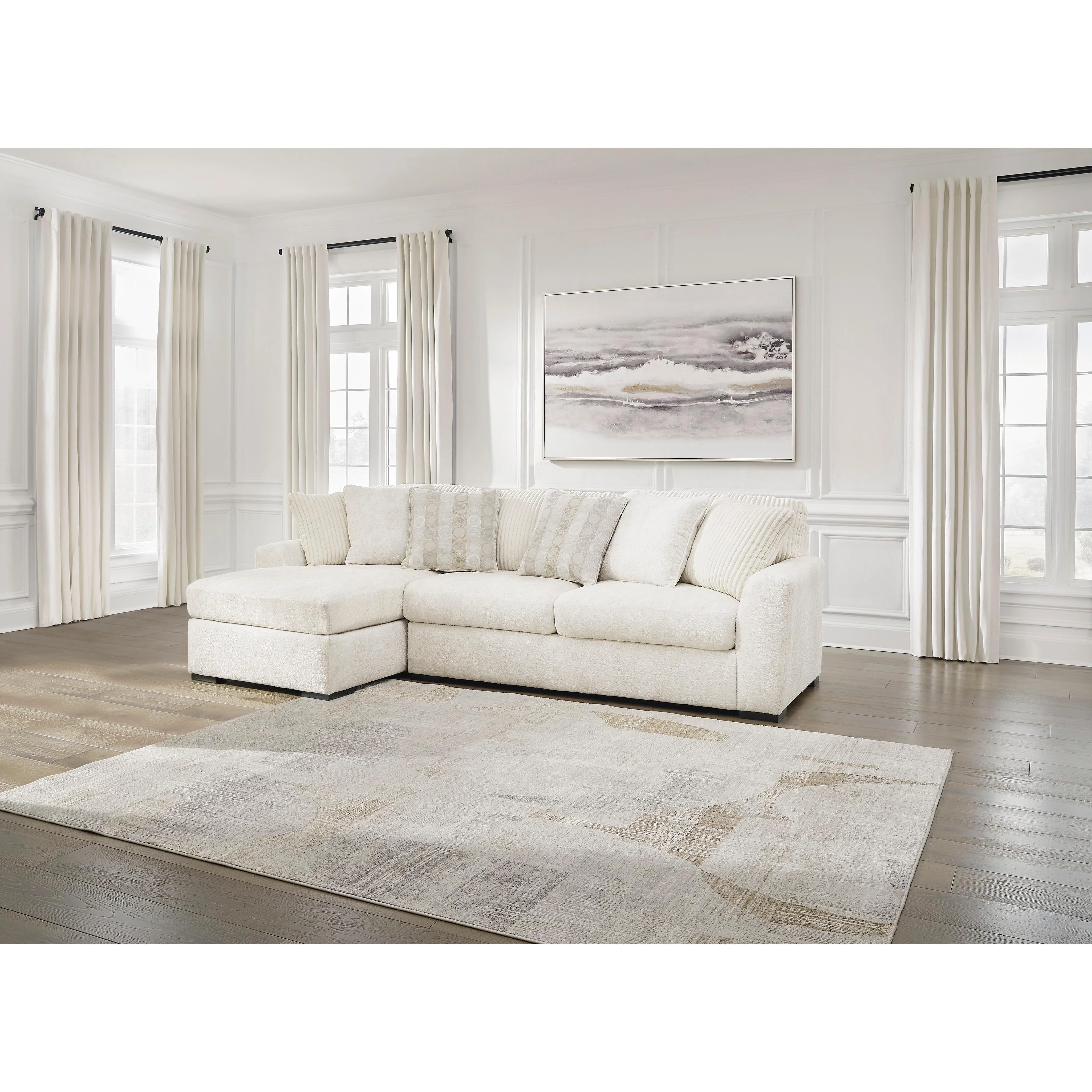 Signature Design by Ashley Chessington 61904S1 2 pc Sectional with Chaise - Image 2