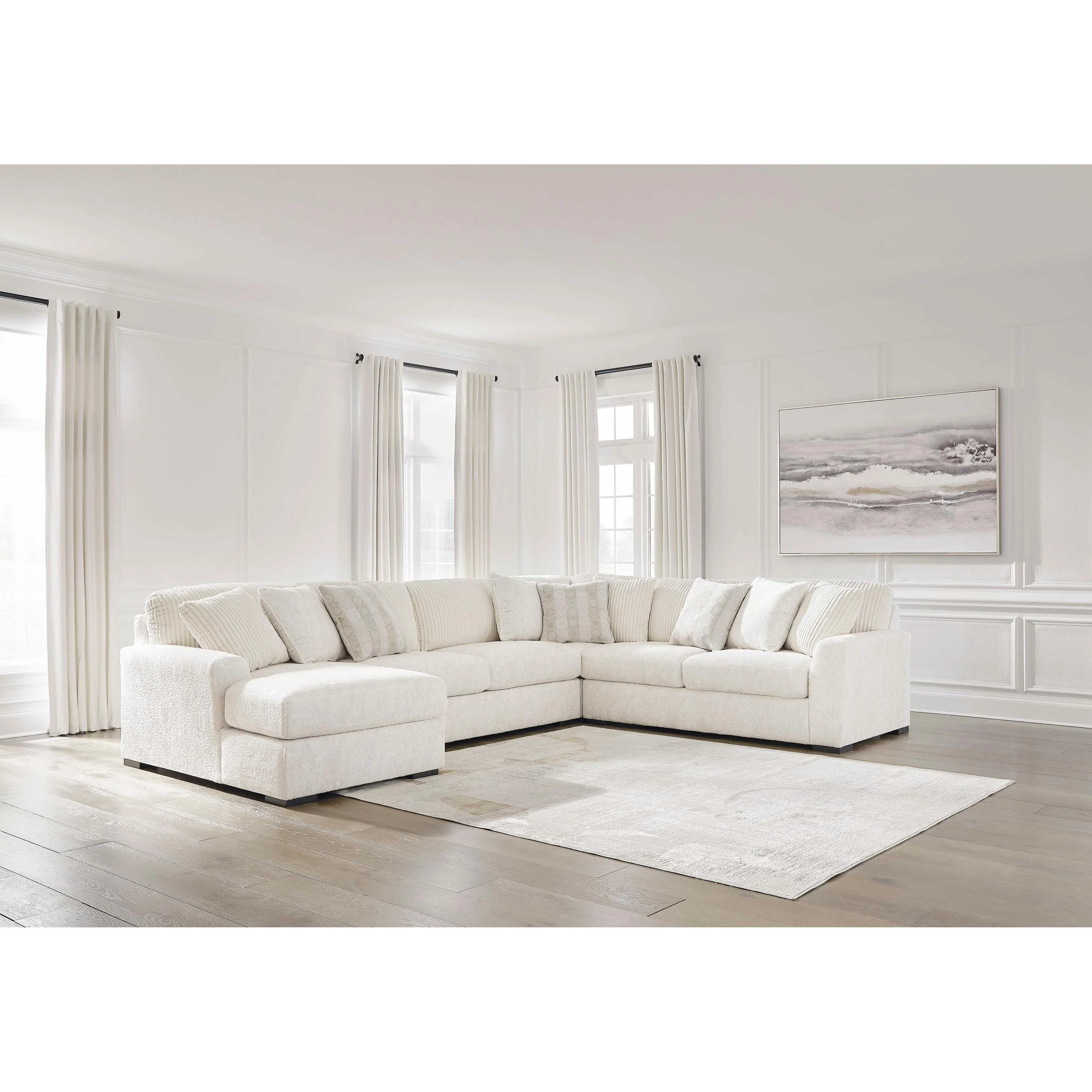 Signature Design by Ashley Chessington 61904S3 4 pc Sectional with Chaise - Image 3