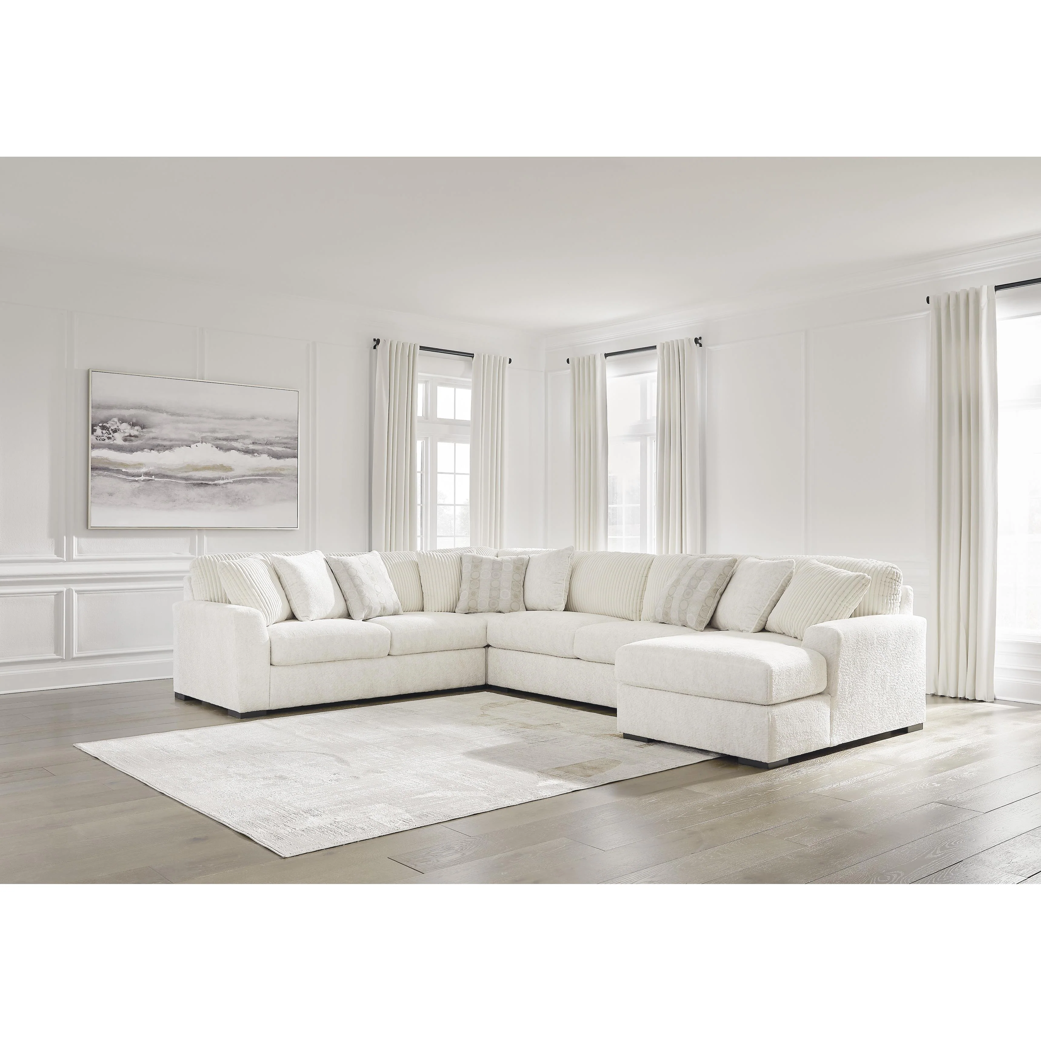 Signature Design by Ashley Chessington 61904S4 4 pc Sectional with Chaise - Image 3