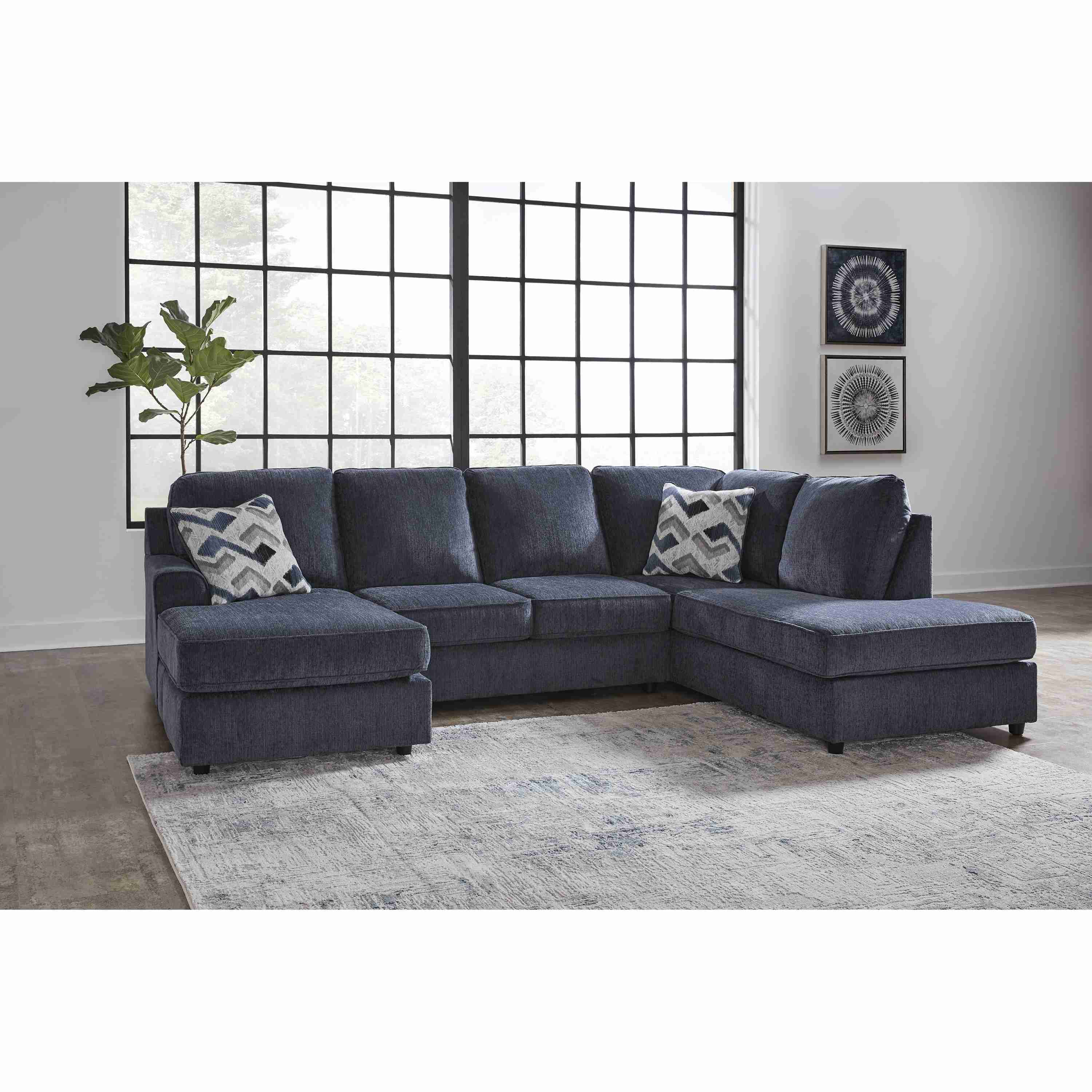 Signature Design by Ashley Albar Place 95302S1 2 pc Sectional - Image 3