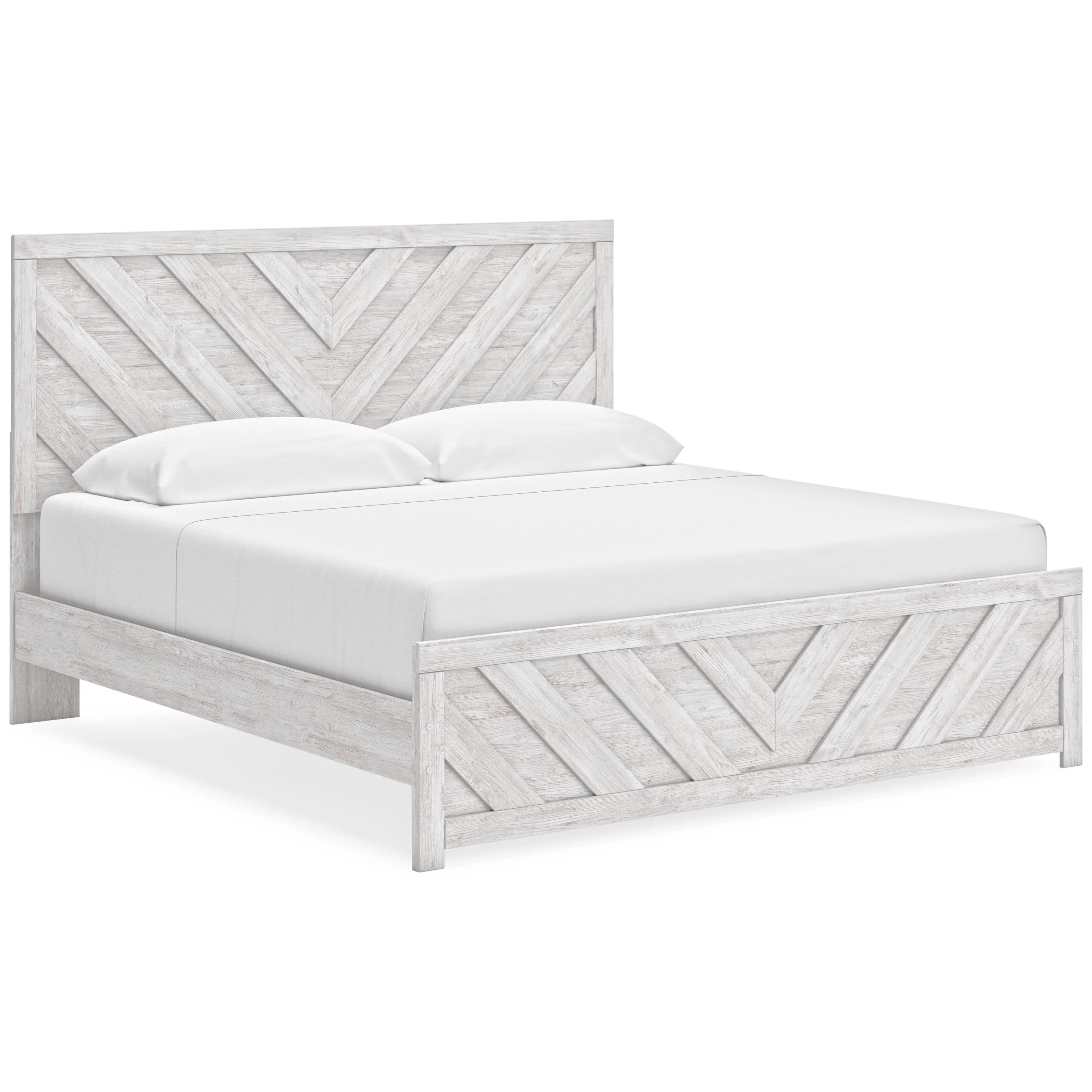 Signature Design by Ashley Cayboni B3788B7 King Panel Bed - Image 1