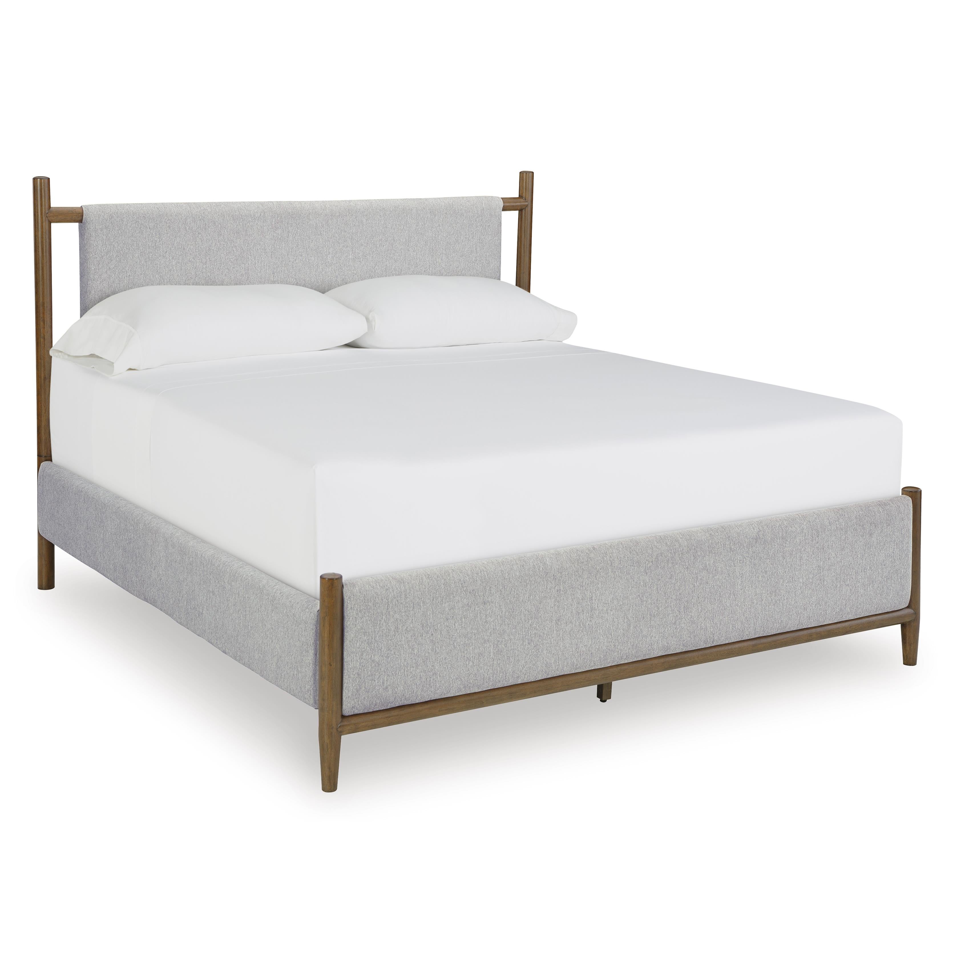 Signature Design by Ashley Lyncott B615B2 Queen Upholstered Panel Bed - Image 1