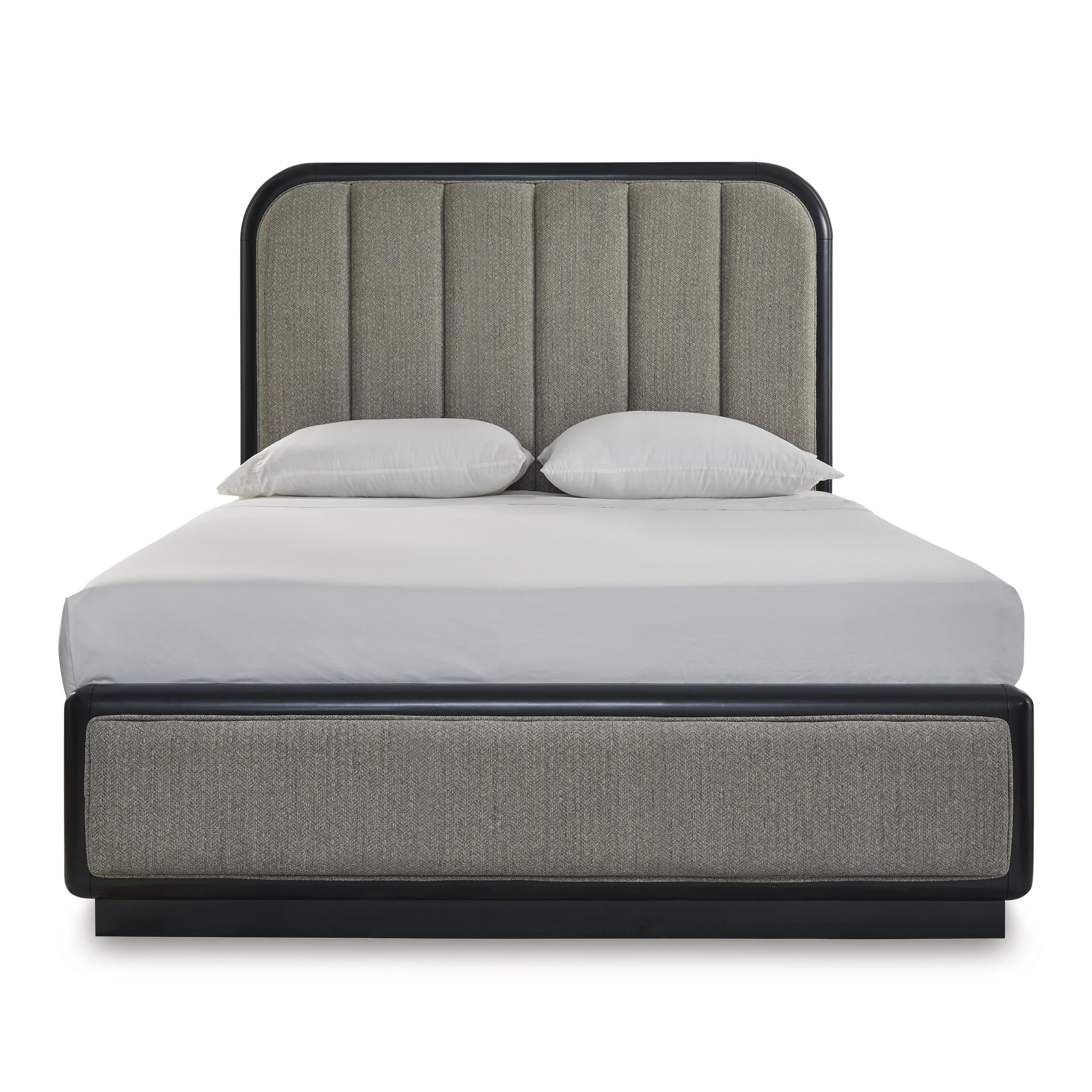 Signature Design by Ashley Rowanbeck B821B2 Queen Upholstered Panel Bed - Image 2