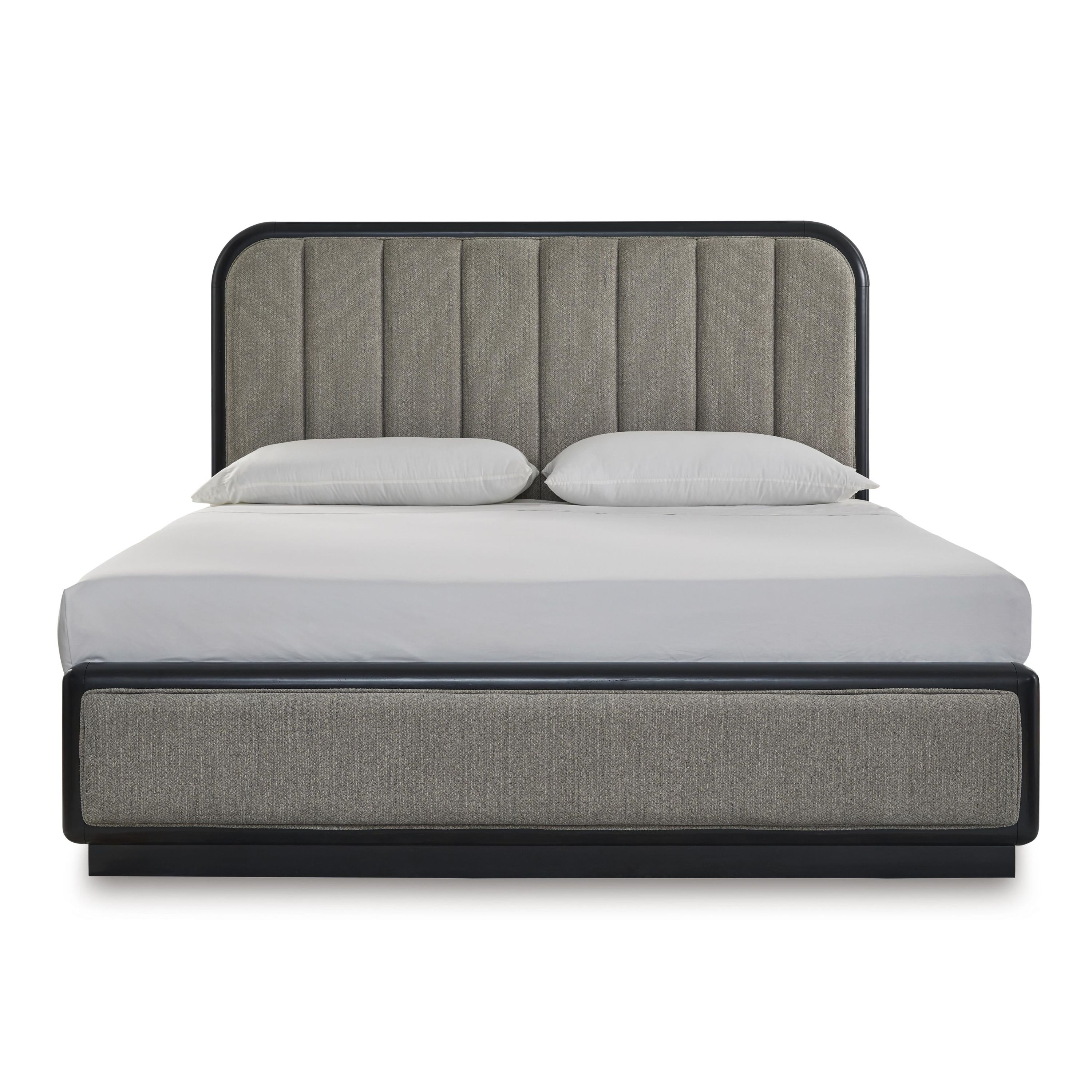 Signature Design by Ashley Rowanbeck B821B5 California King Upholstered Panel Bed - Image 2