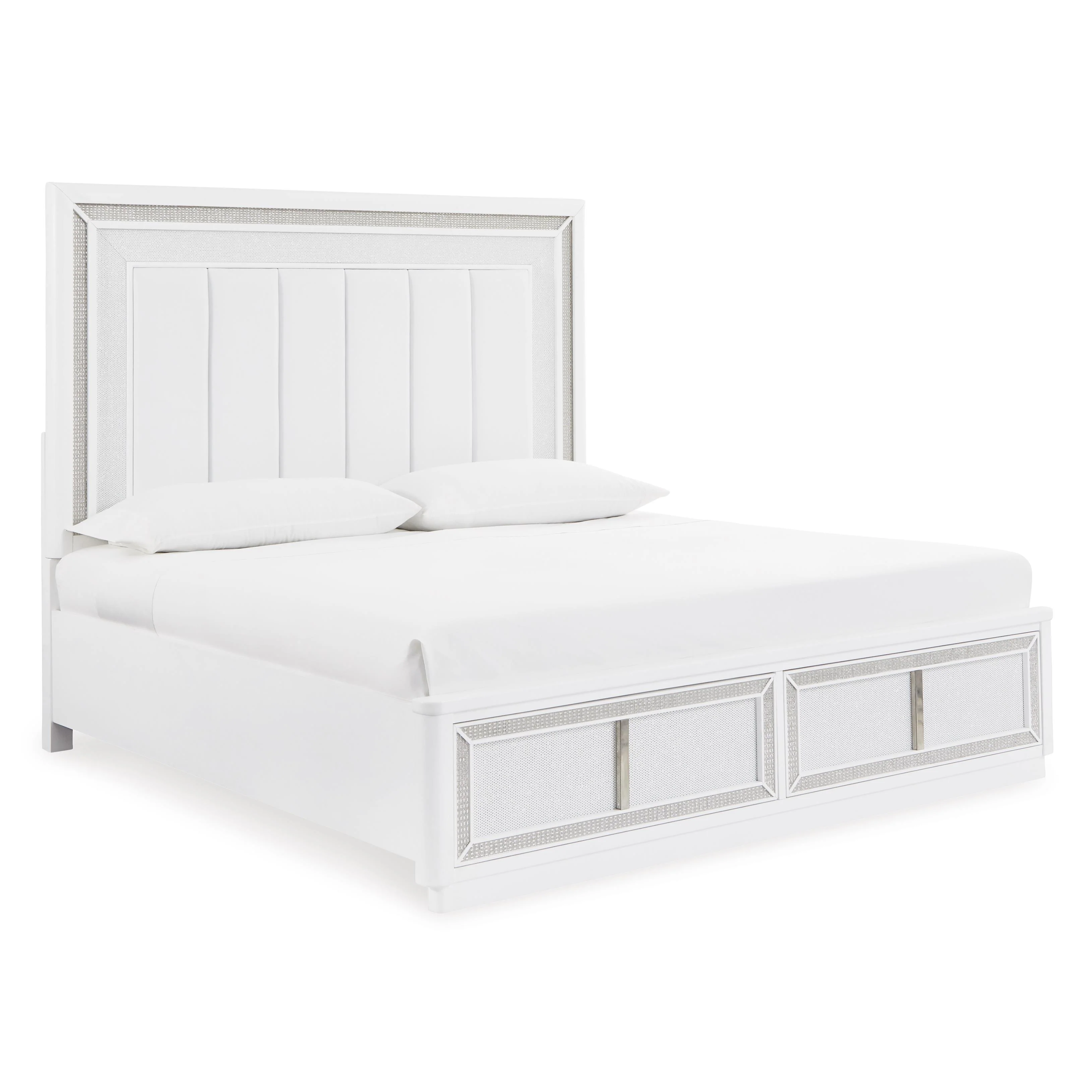 Signature Design by Ashley Chalanna B822B5 California King Upholstered Storage Bed - Image 1