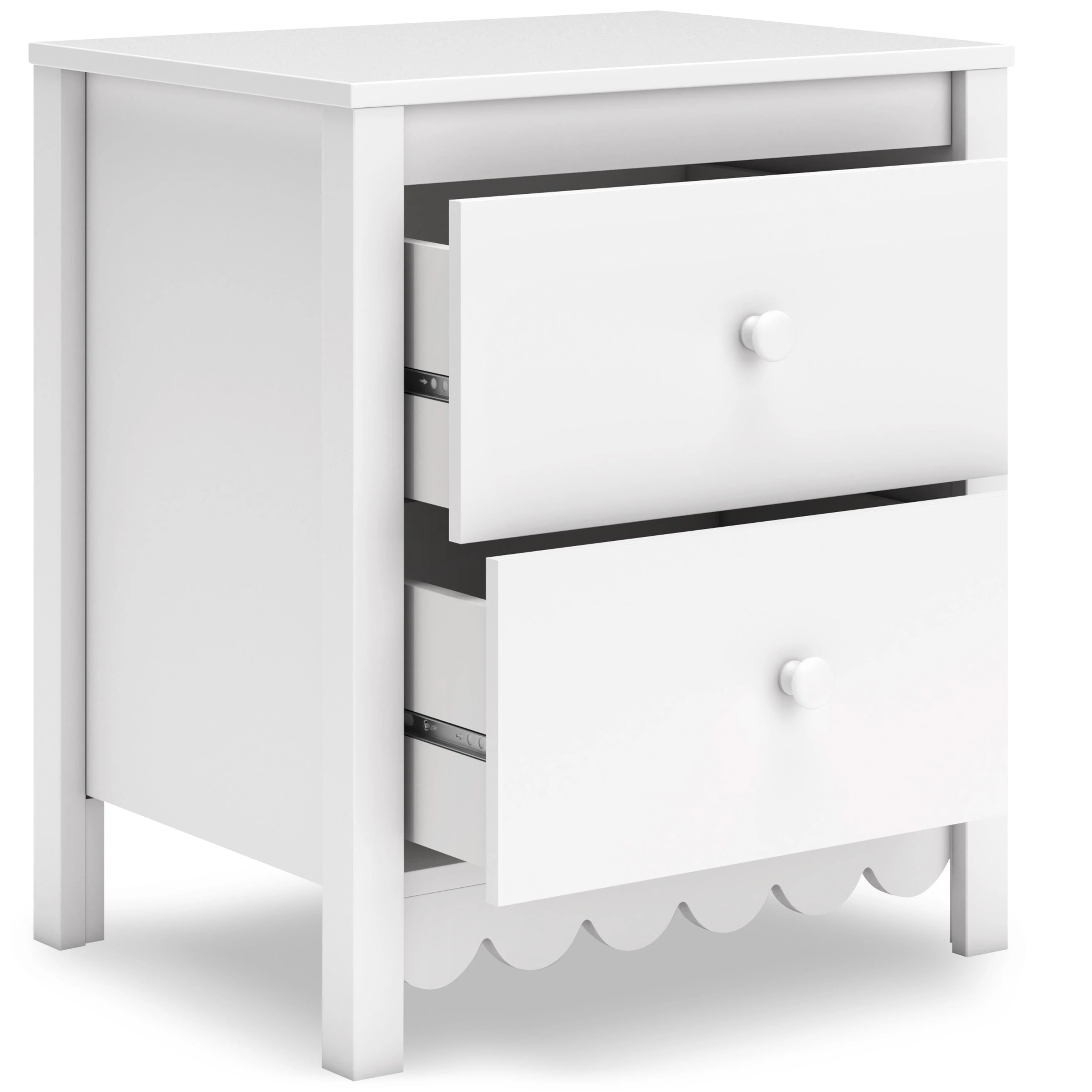 Signature Design by Ashley Hallityn EB1810-292 Two Drawer Night Stand - Image 1