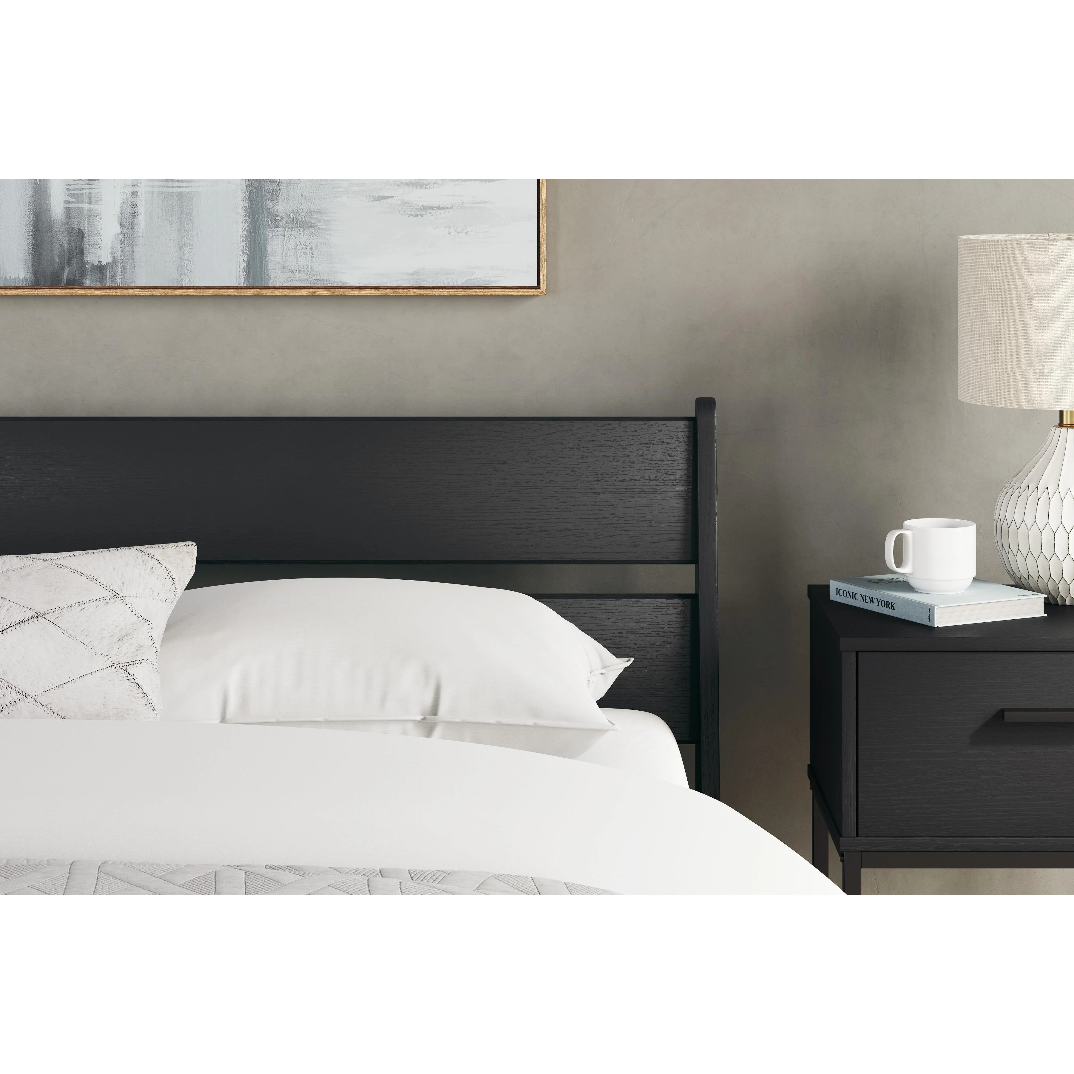 Signature Design by Ashley Socalle EB1865-157 Queen Panel Headboard - Image 3