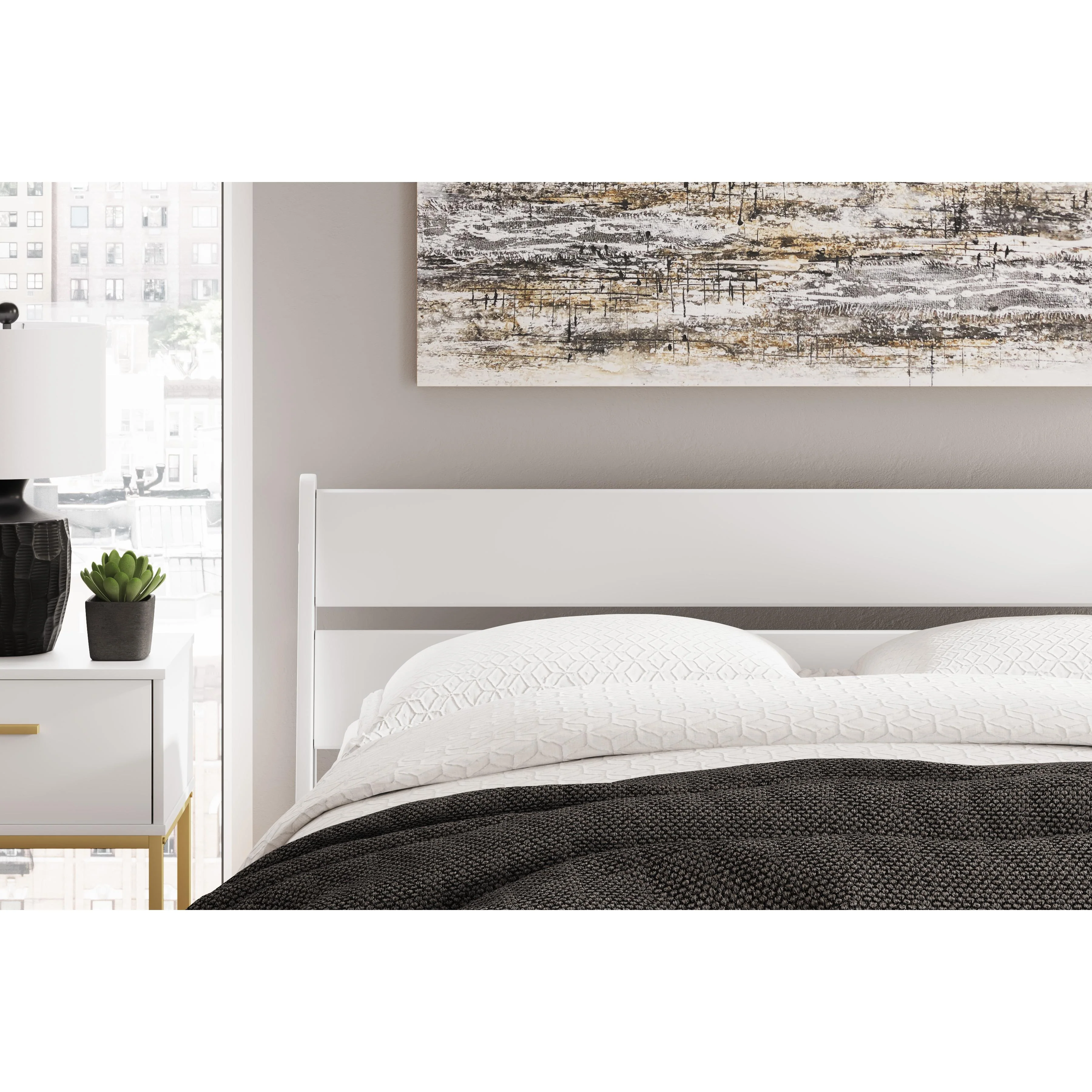 Signature Design by Ashley Socalle EB1867-157 Queen Panel Headboard - Image 3