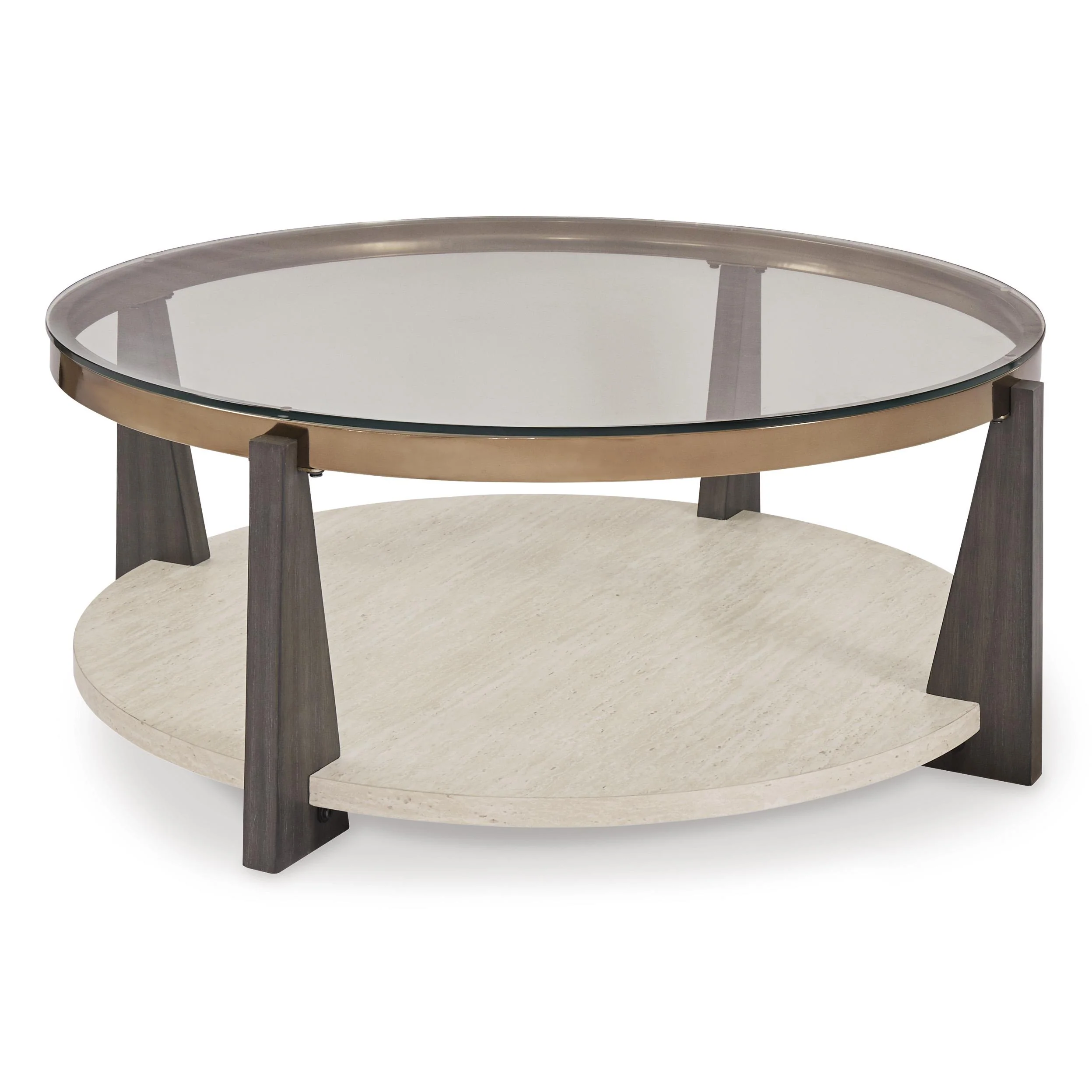 Signature Design by Ashley Frazwa T432-8 Round Cocktail Table - Image 1