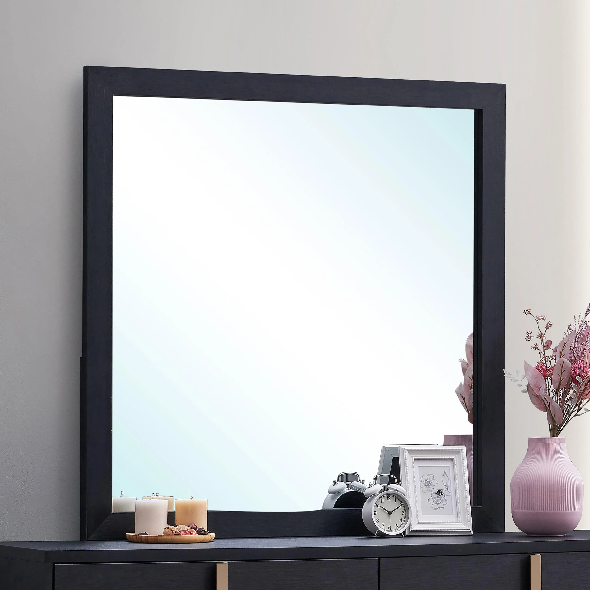 Coaster Furniture Marceline 222834 Dresser Mirror - Black - Image 2