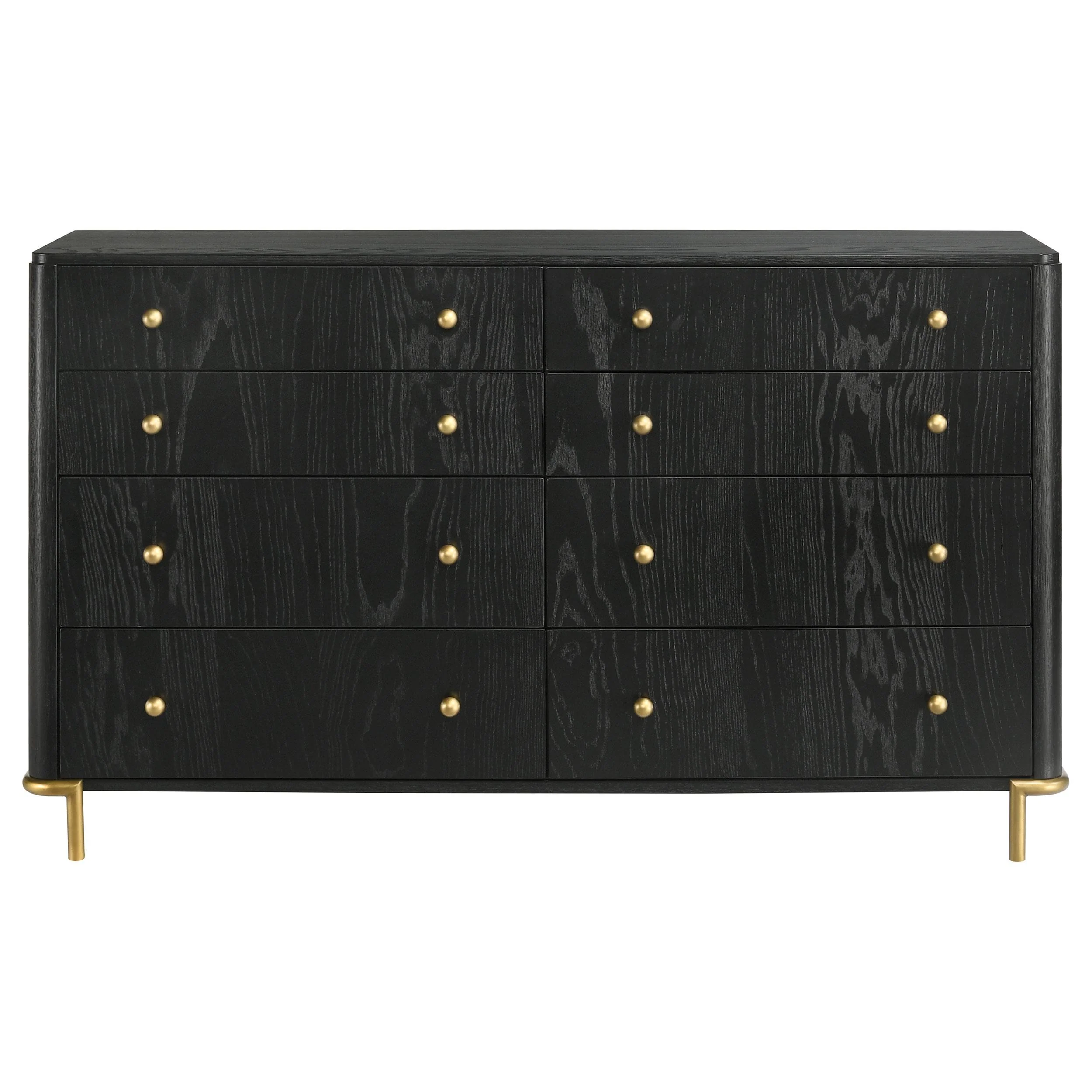 Coaster Furniture Arini 224333 8-Drawer Dresser - Black - Image 3