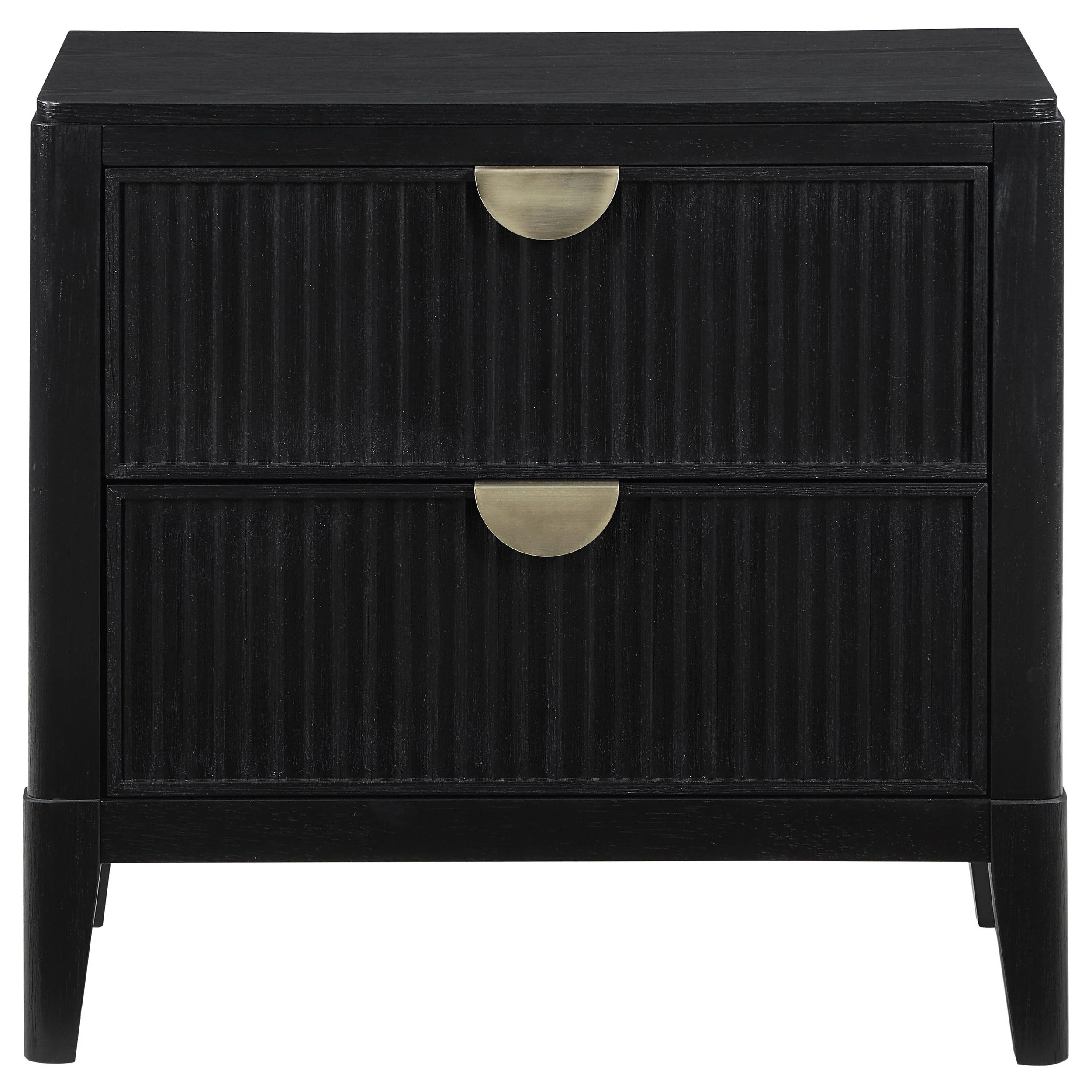 Coaster Furniture Brookmead 224712 2-Drawer Nightstand - Black - Image 3