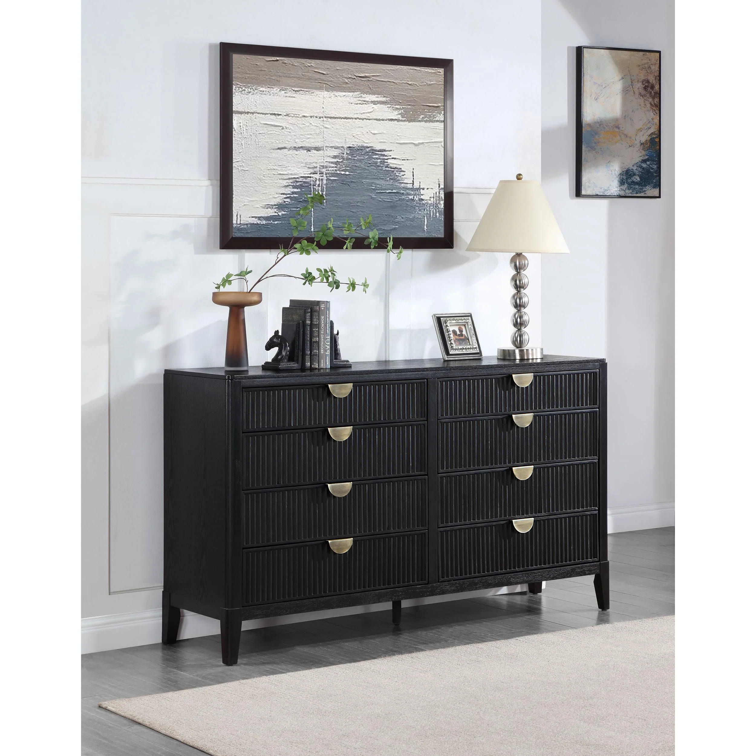 Coaster Furniture Brookmead 224713 8-Drawer Dresser - Black - Image 2