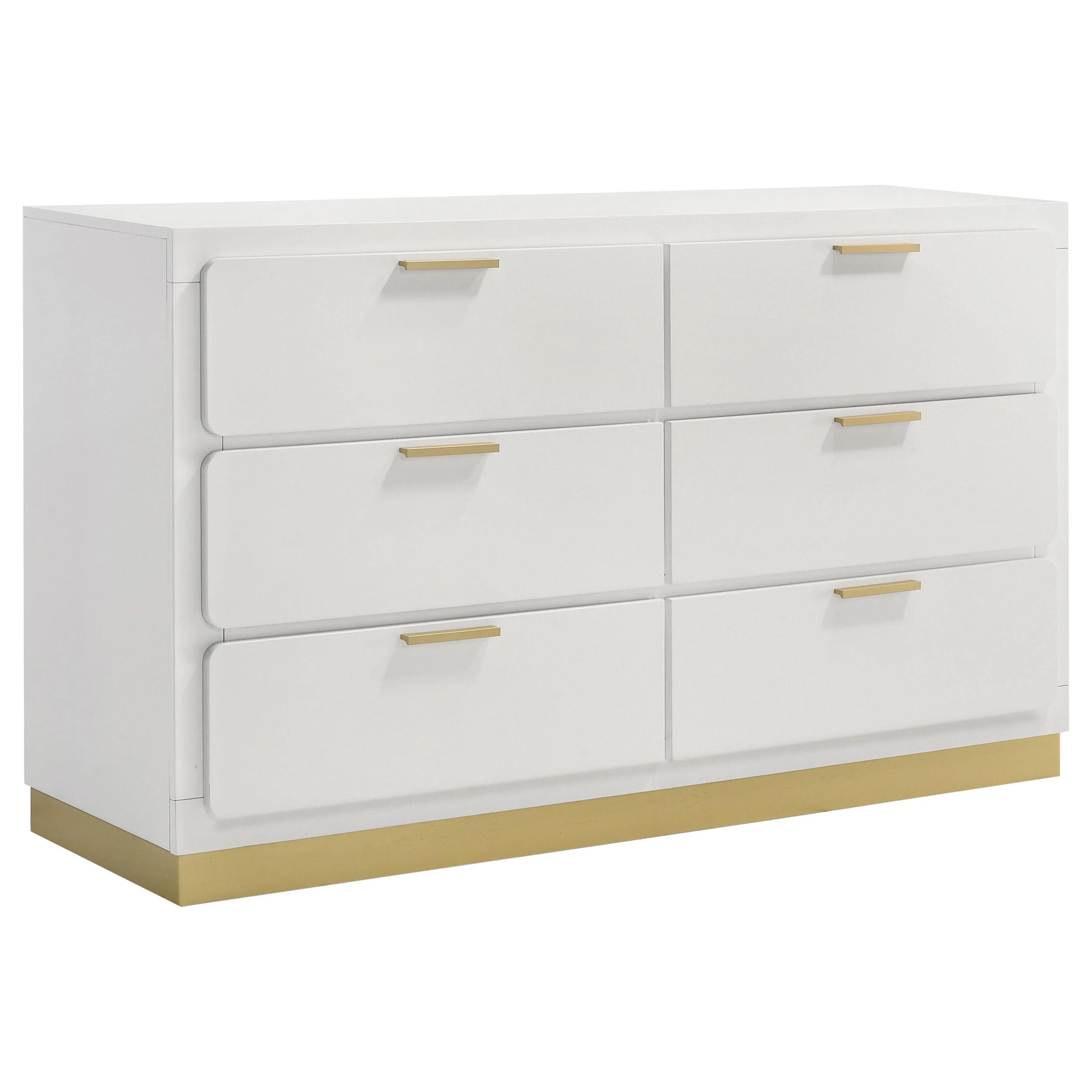 Coaster Furniture Caraway 224773 6-Drawer Dresser - White - Image 1