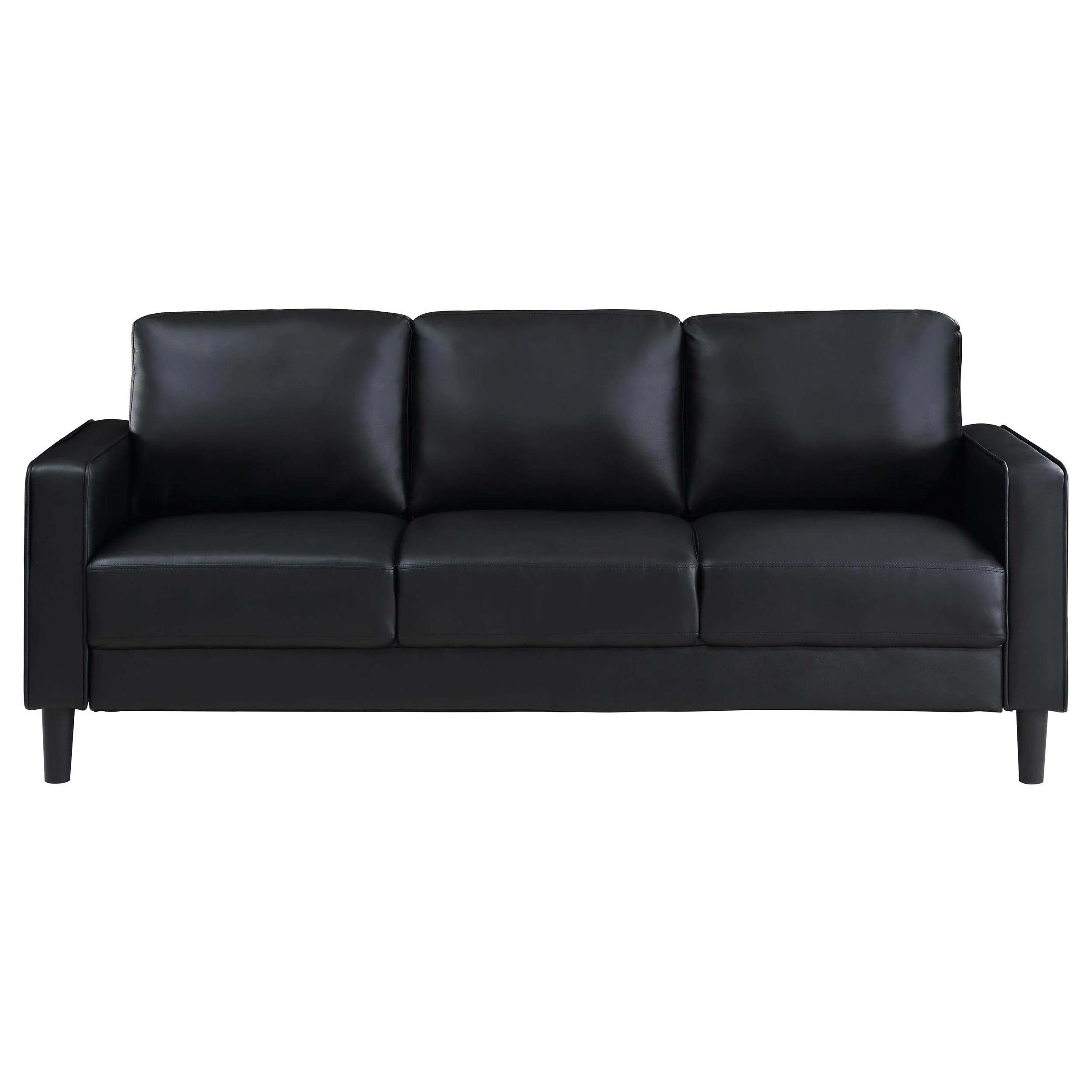 Coaster Furniture Ruth 508361 Upholstered Track Arm Sofa - Black - Image 3