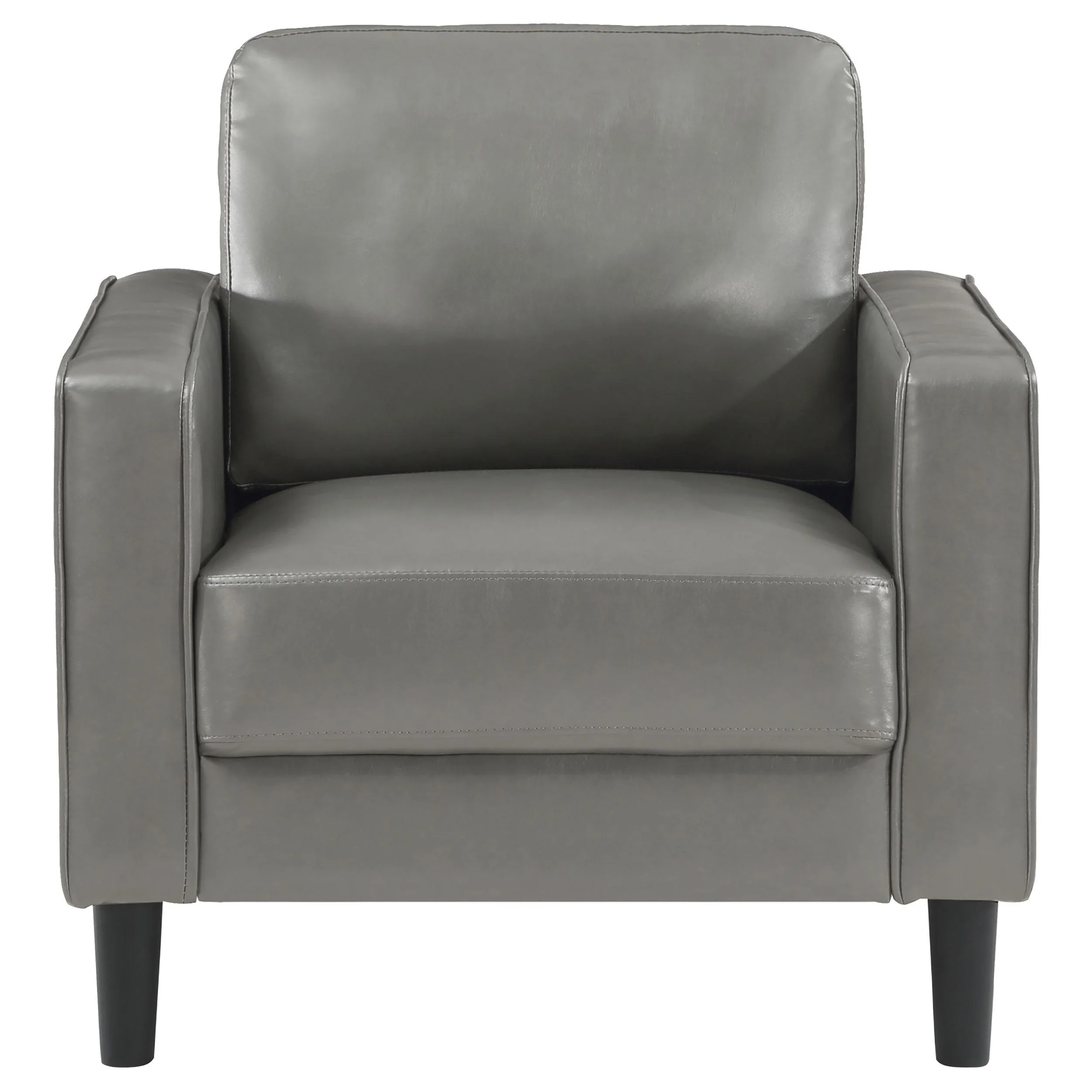 Coaster Furniture Ruth 508367 Upholstered Track Arm Accent Chair - Grey - Image 3