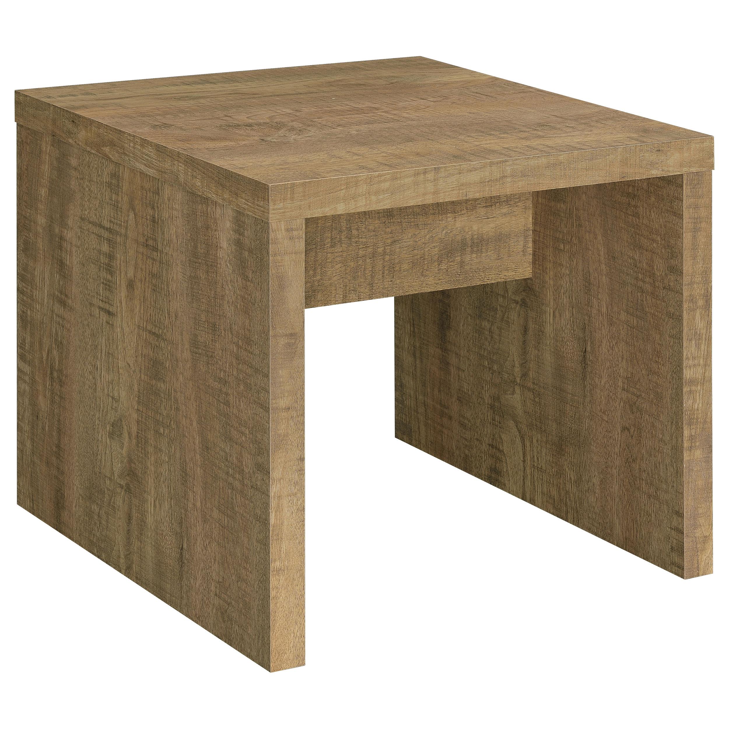 Coaster Furniture Lynette 704127 Square Engineered Wood End Table – Mango