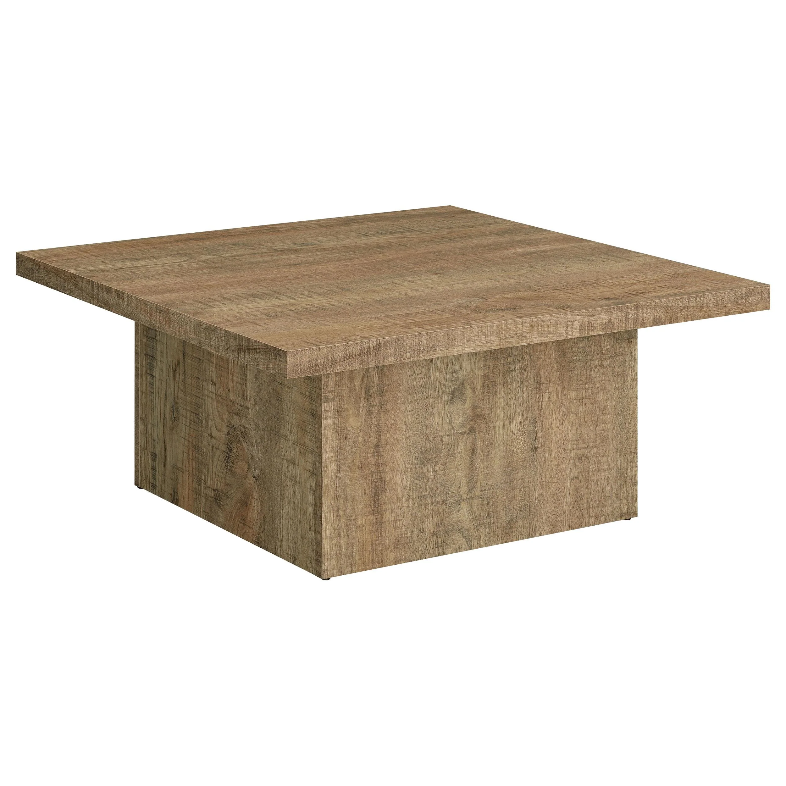 Coaster Furniture Devar 708068 Square Engineered Wood Coffee Table – Mango Brown