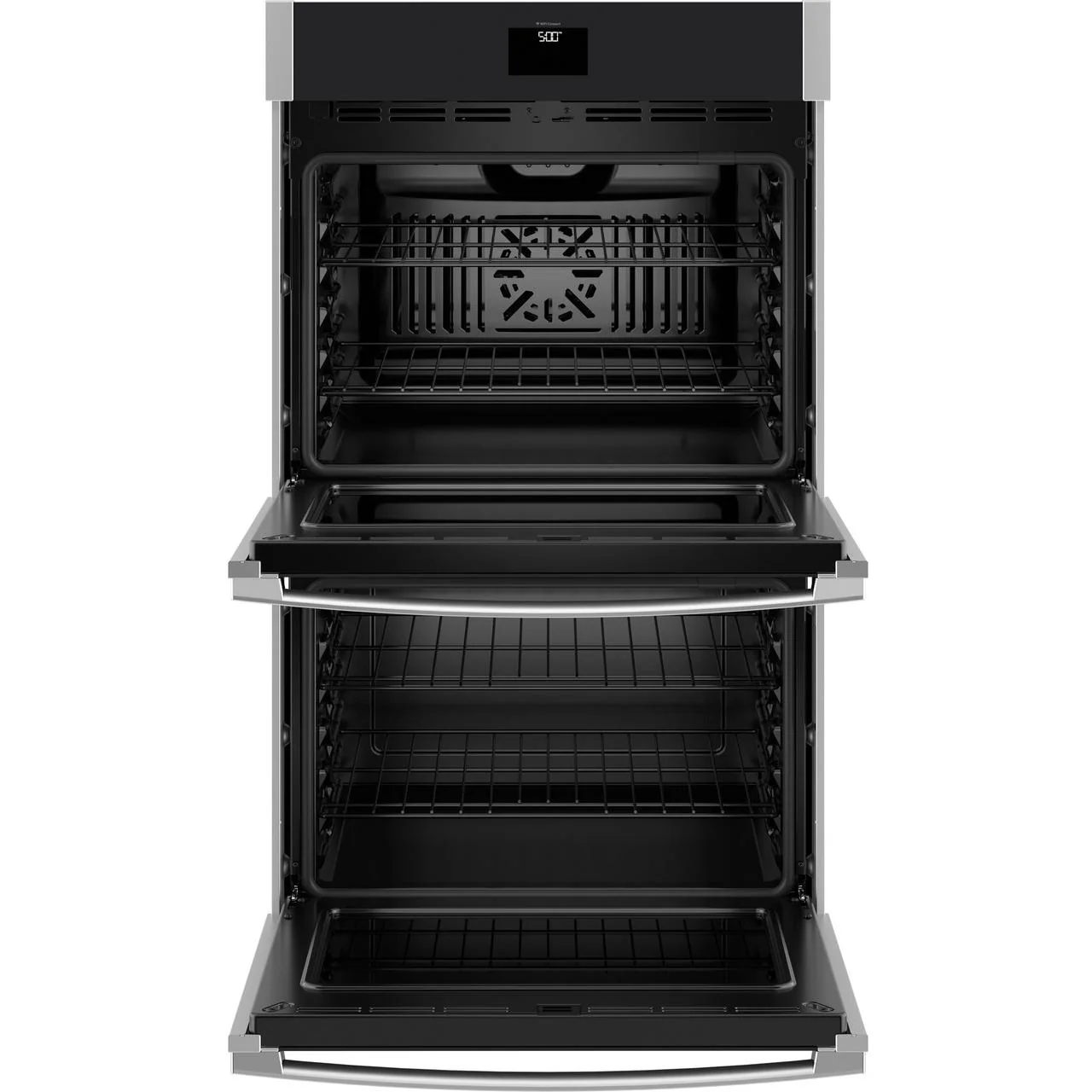 GE 30-inch, 10.0 cu. ft. Built-in Double Wall Oven with True European Convection Technology JTD5000SVSS - Image 3