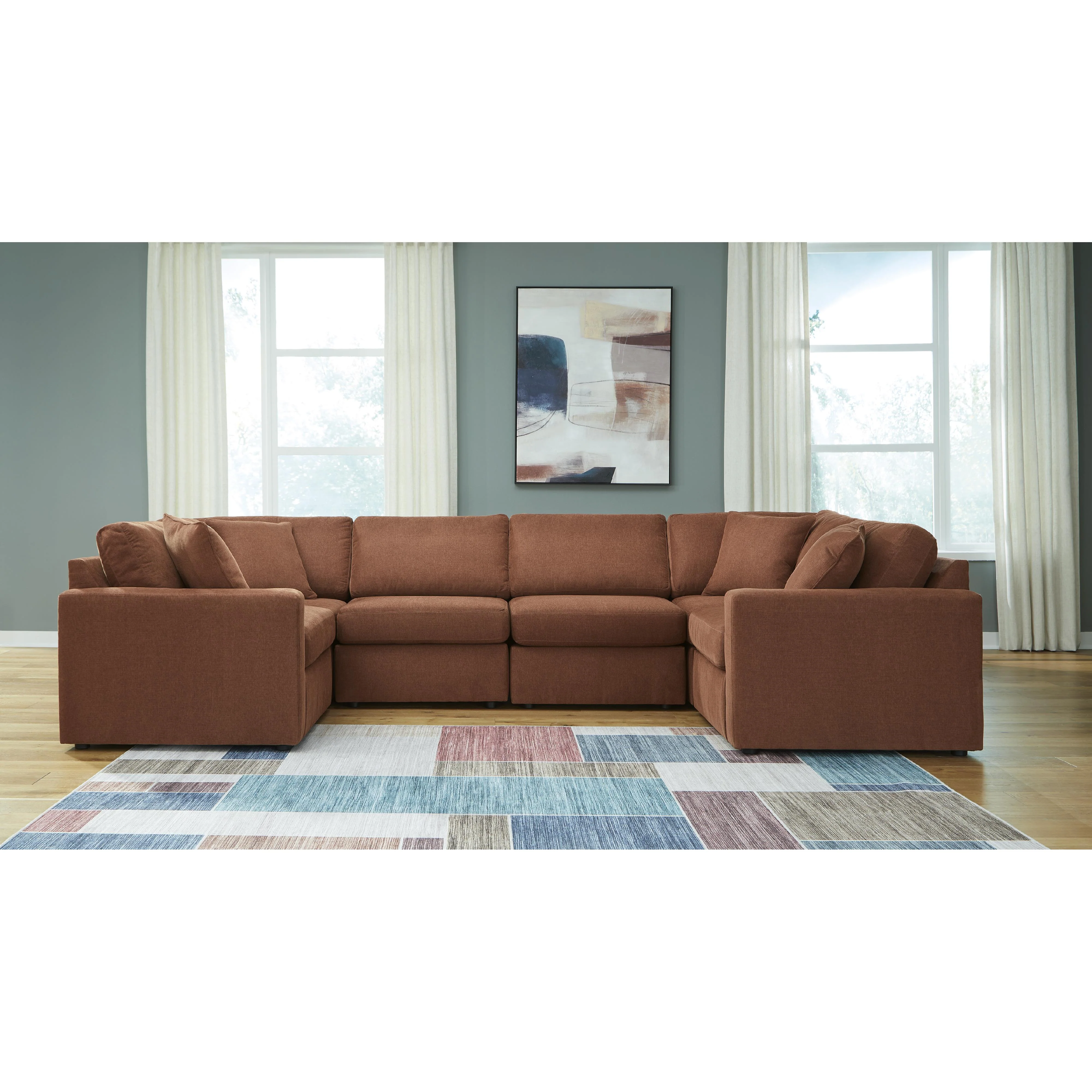 Signature Design by Ashley Modmax 92102S8 6 pc Sectional - Image 2