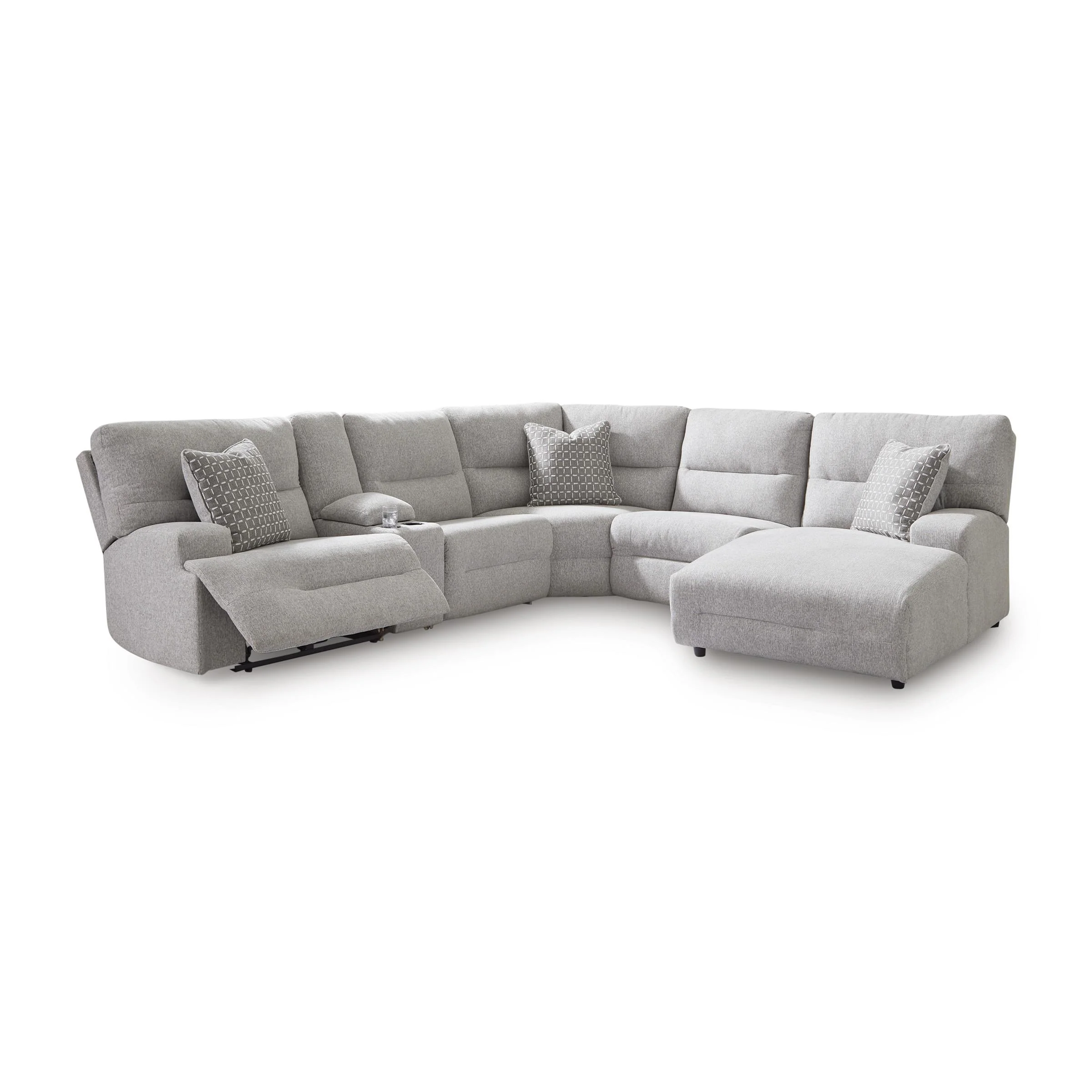 Signature Design by Ashley Acklen Place 93605S1 6 pc Power Reclining Sectional with Chaise - Image 1