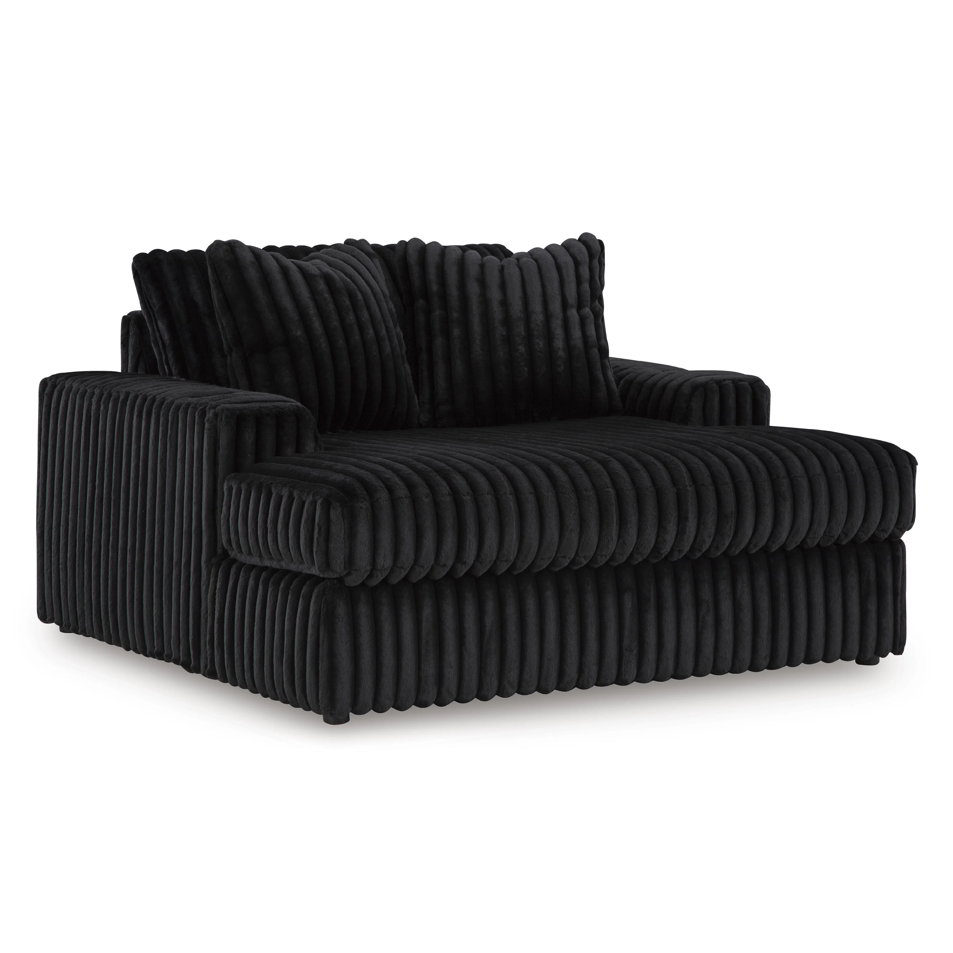 Signature Design by Ashley Midnight-Madness 9810315 Oversized Chaise - Image 1