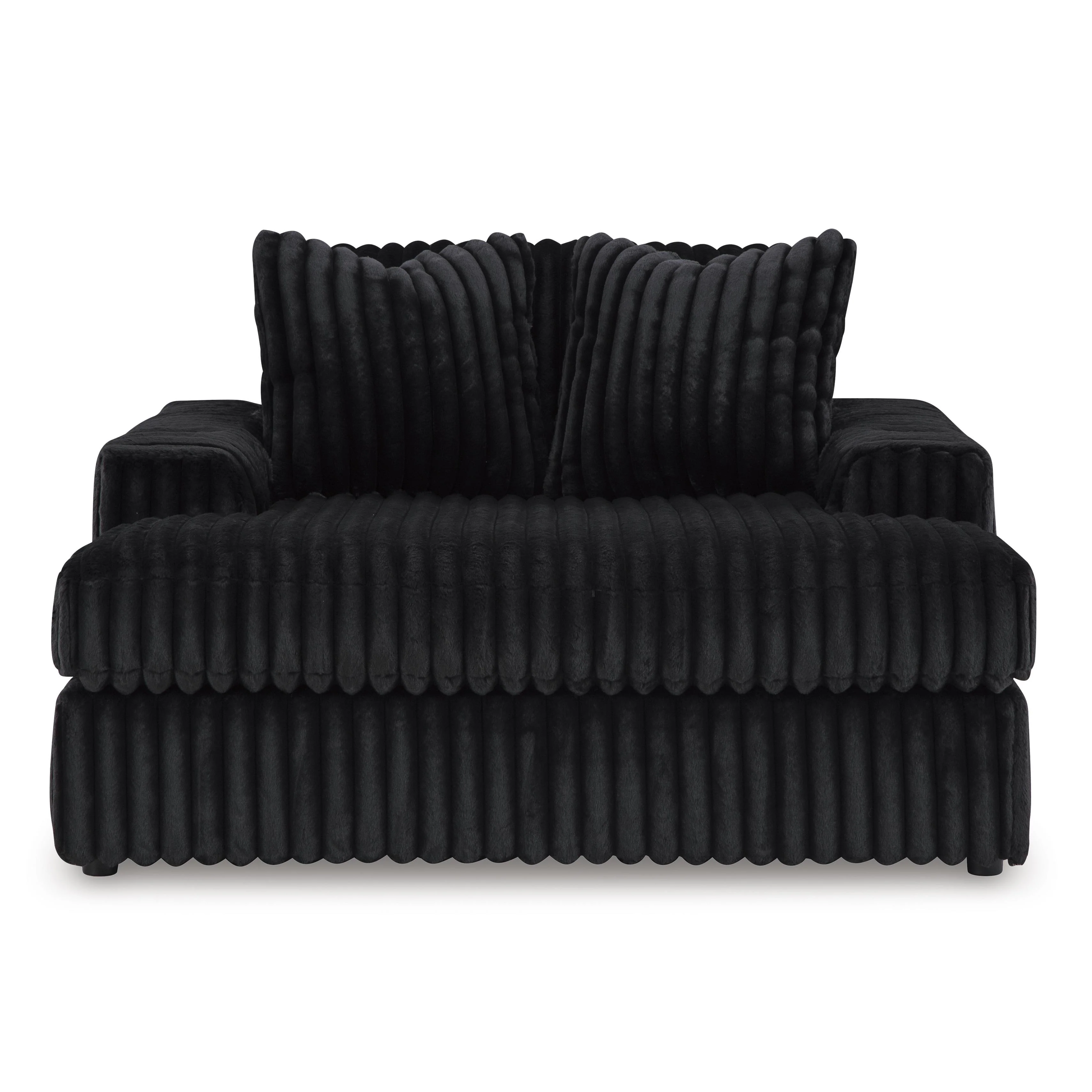 Signature Design by Ashley Midnight-Madness 9810315 Oversized Chaise - Image 2
