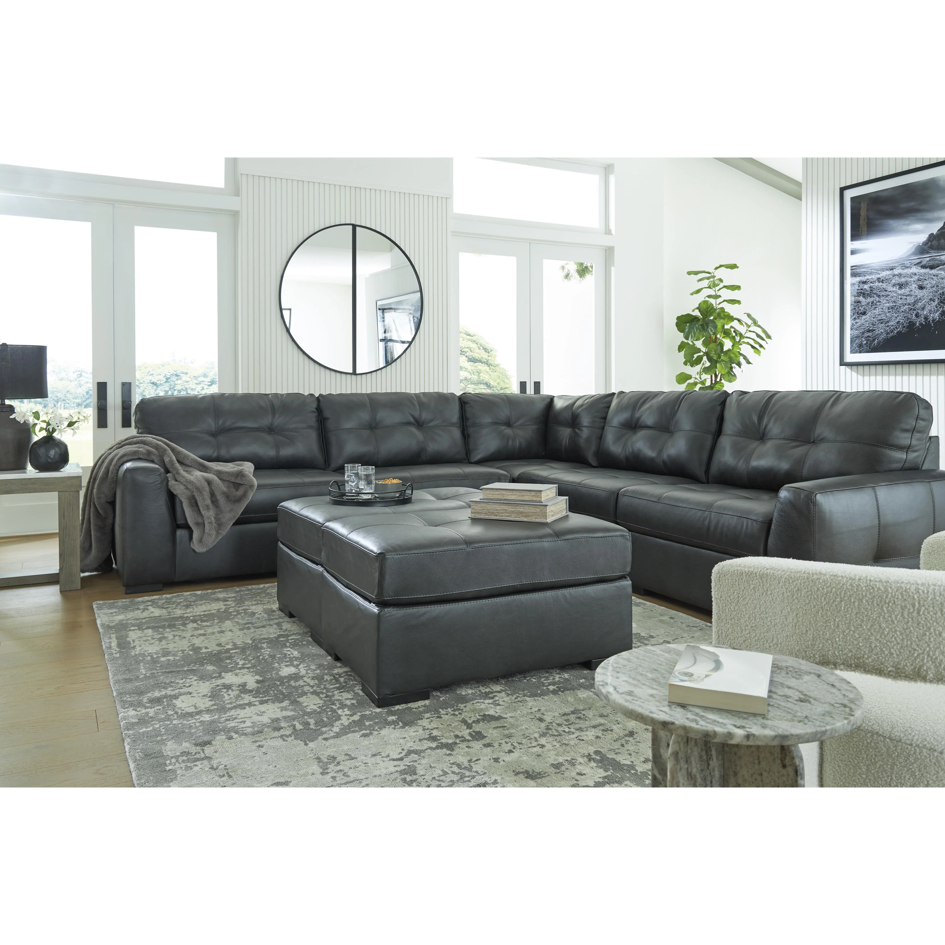 Signature Design by Ashley Brindley Pier 9950308 Oversized Accent Ottoman - Image 2